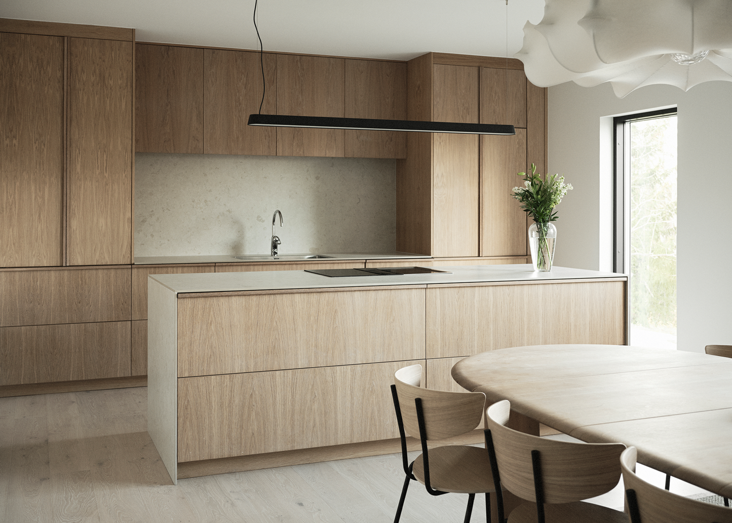 Norrvange Ivory Matt bänkskiva Granitkeramik