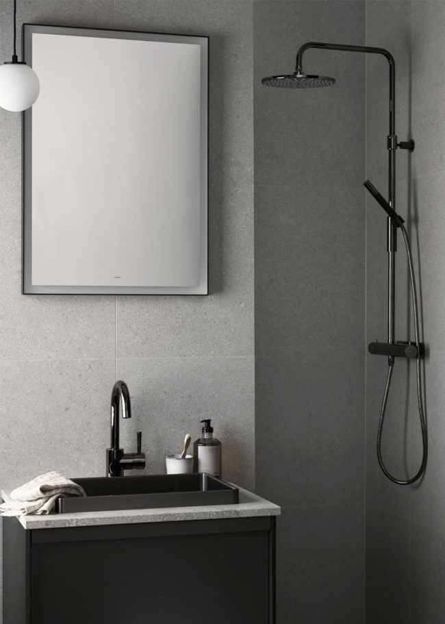Haven - Black Chrome Sink