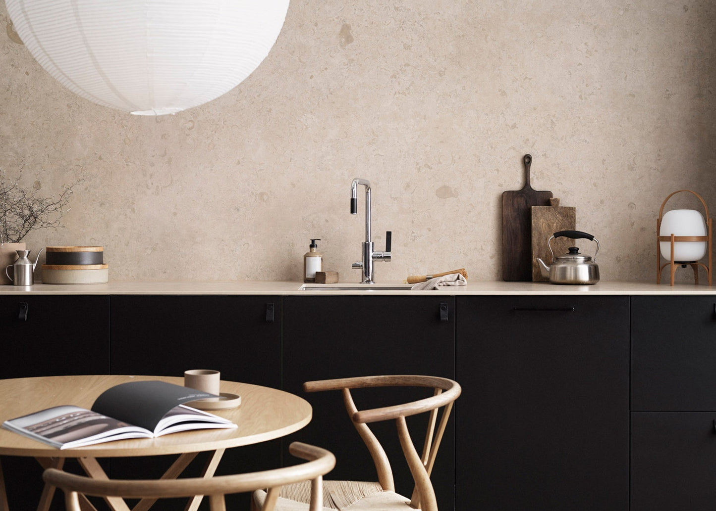 Norrvange Beige Matt bänkskiva Granitkeramik