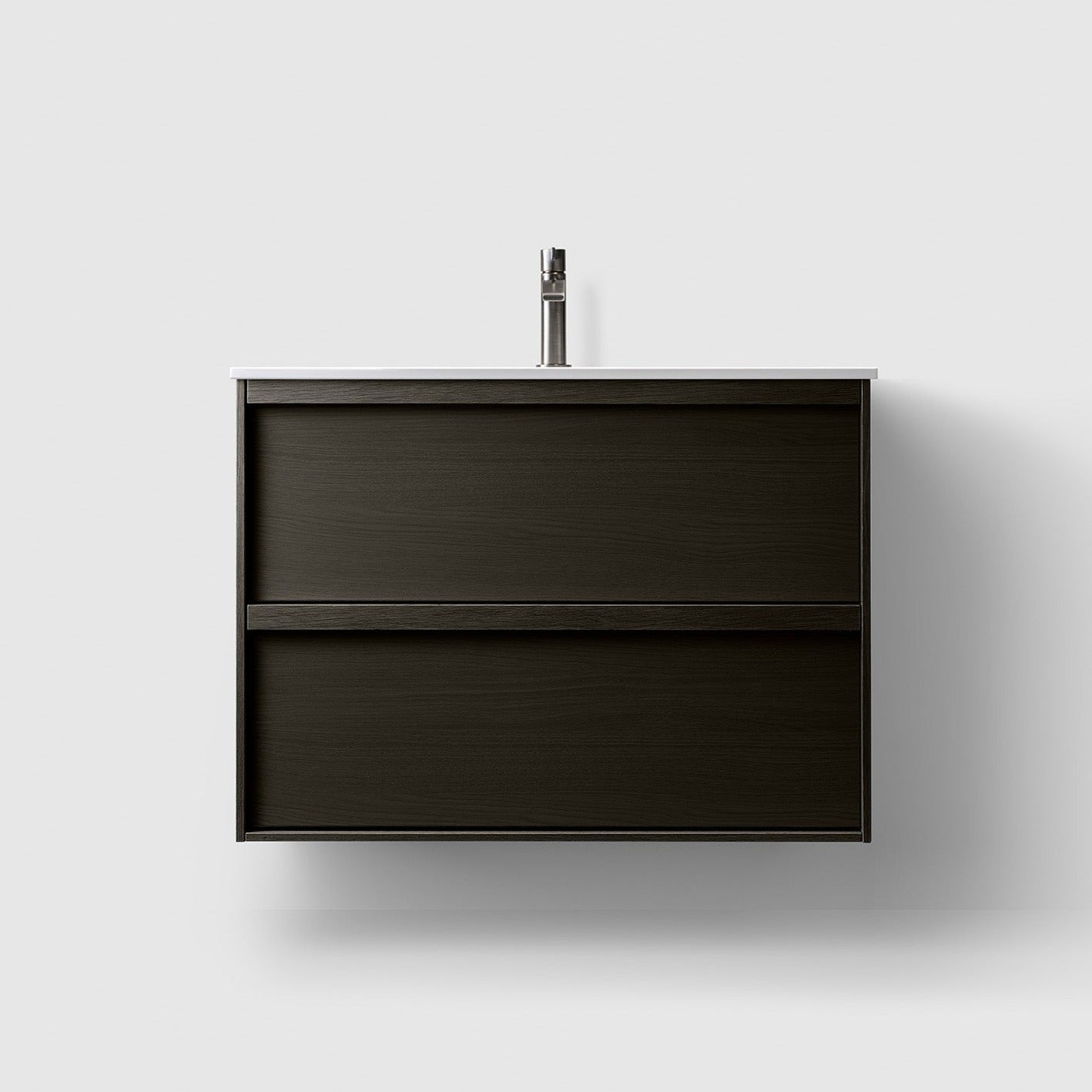 Haven H2/80 kommod med integrerat handfat i Solid Surface (Matt)