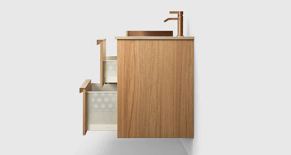 Haven H2/60 Kommod med skiva och seminerfällt tvättställ
