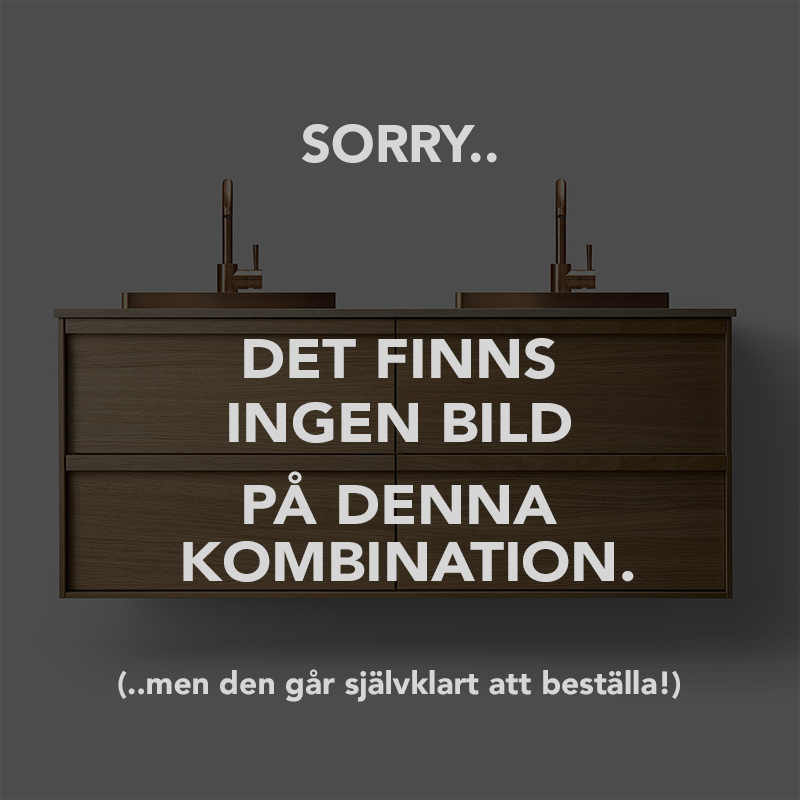 Haven H2/140 Kommod med skiva och seminerfällt tvättställ