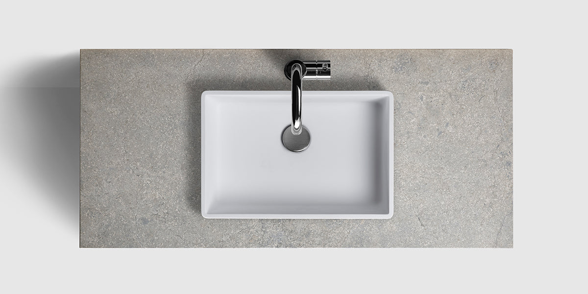 Haven - White Solid Sink