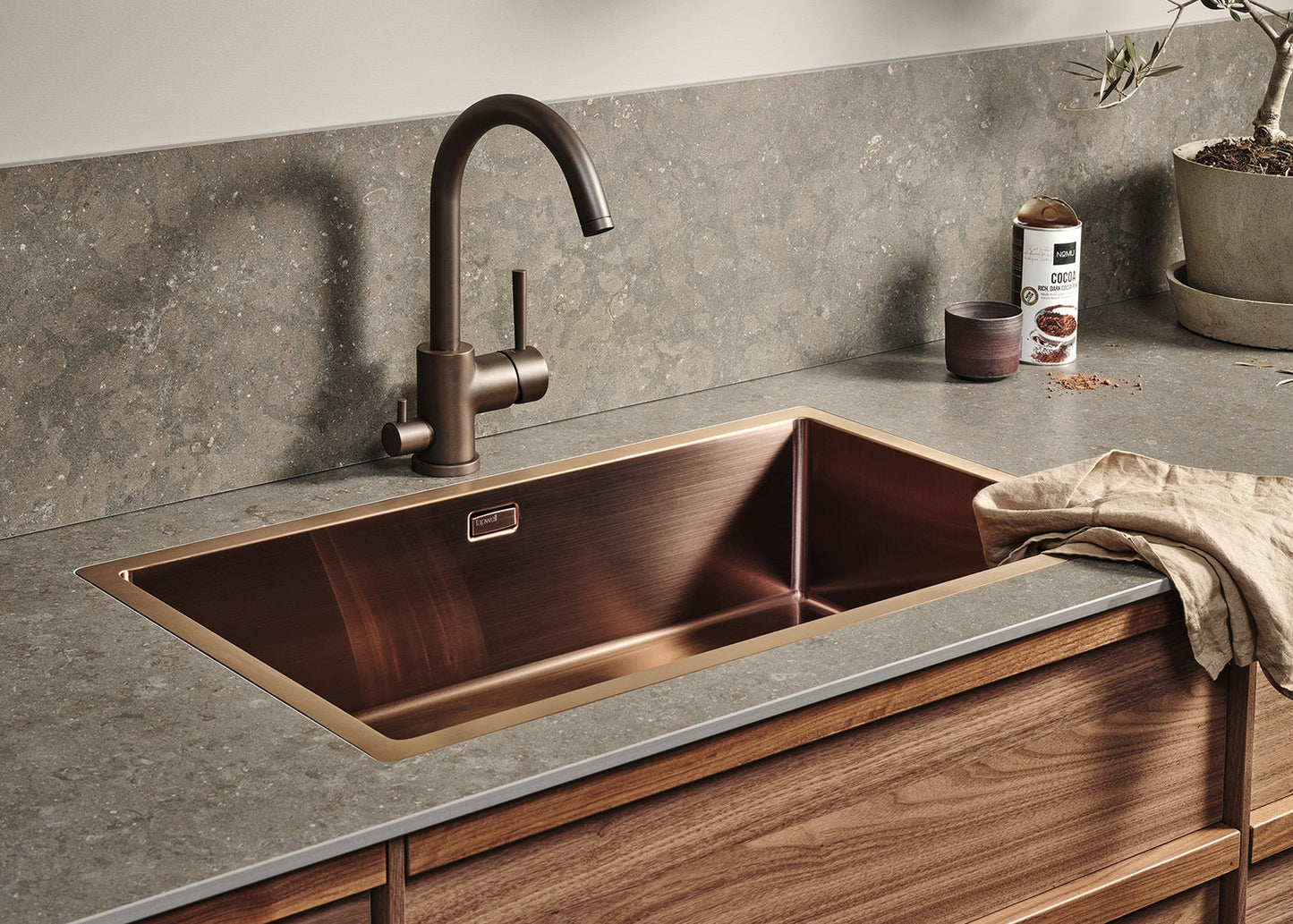 Azul Olive Matt bordplade Granitkeramik