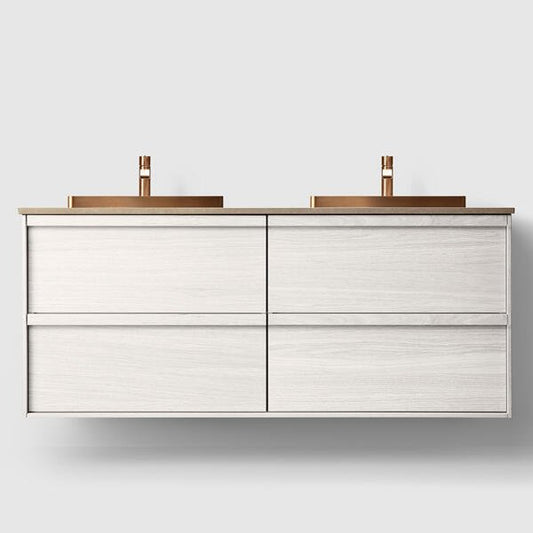 Haven H2/140 Kommod med skiva och seminerfällt tvättställ