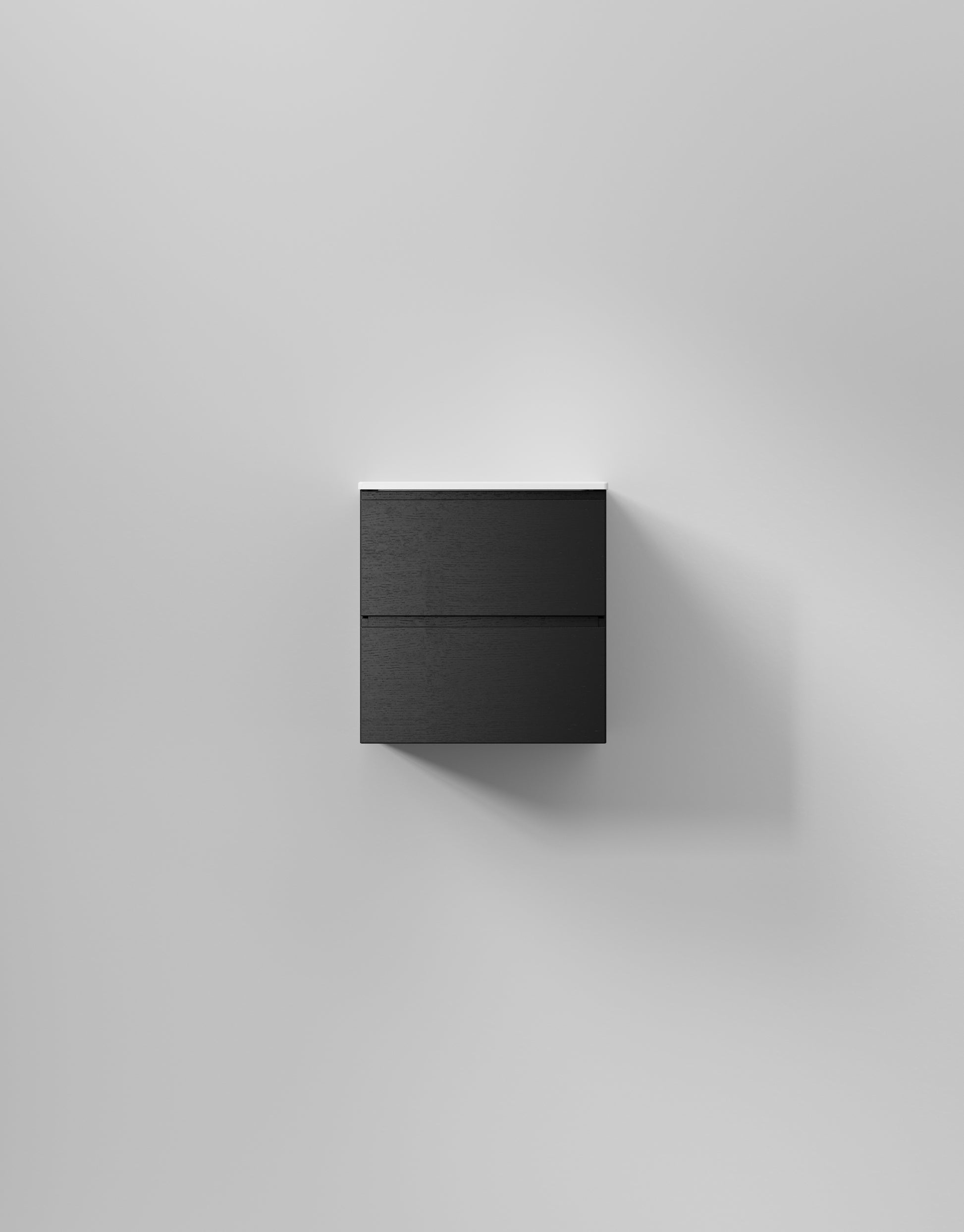 INR kommod core xs grip 50 – Black Oak, 2 Lådor