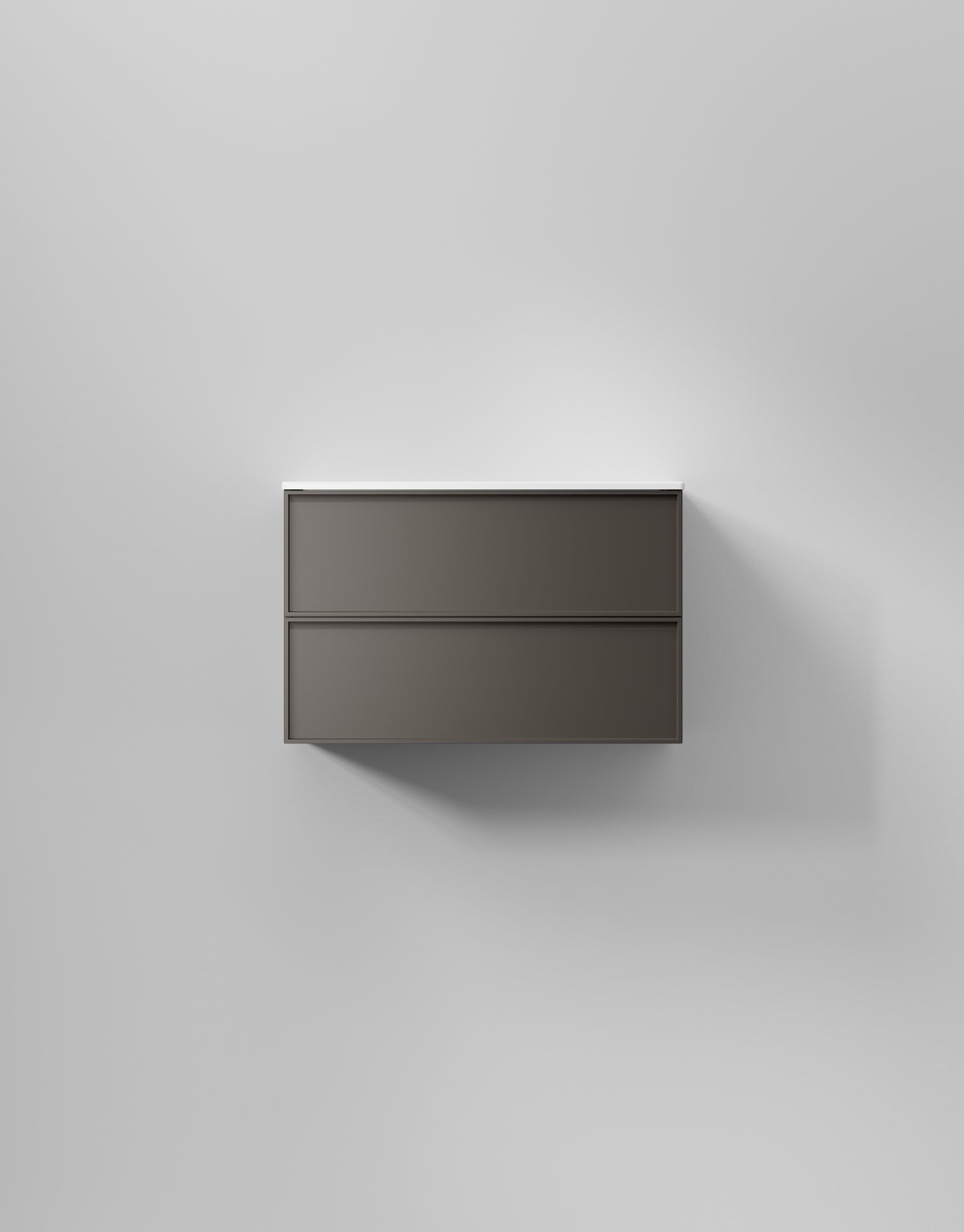 INR kommod core xs sense 80 – Carbon Grey, 2 Lådor