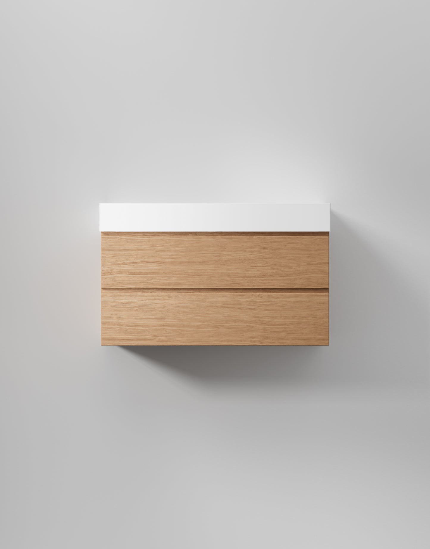 INR kommod core grip 100 – Natural Oak, 2 Lådor