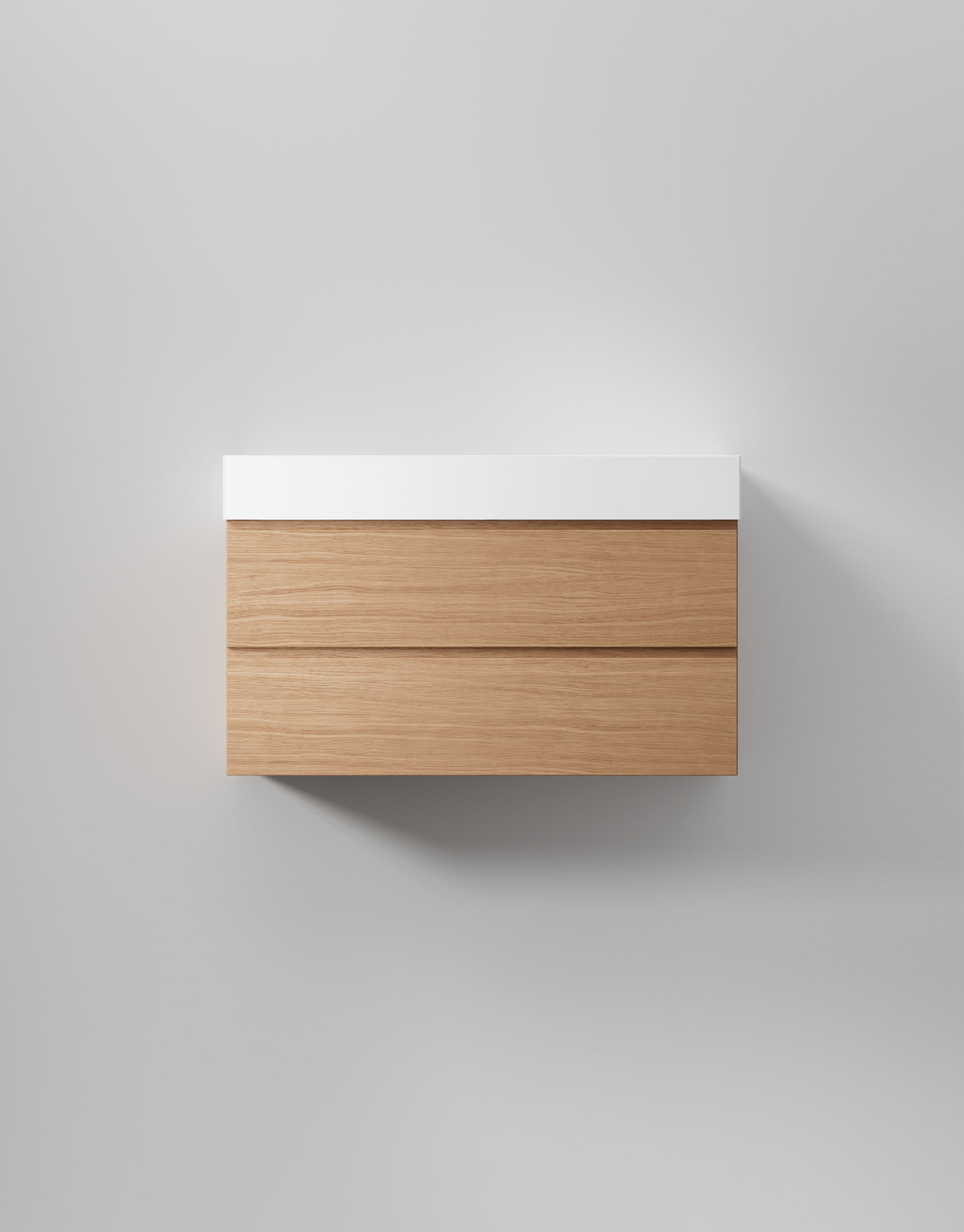 INR kommod core grip 100 – Natural Oak, 2 Lådor