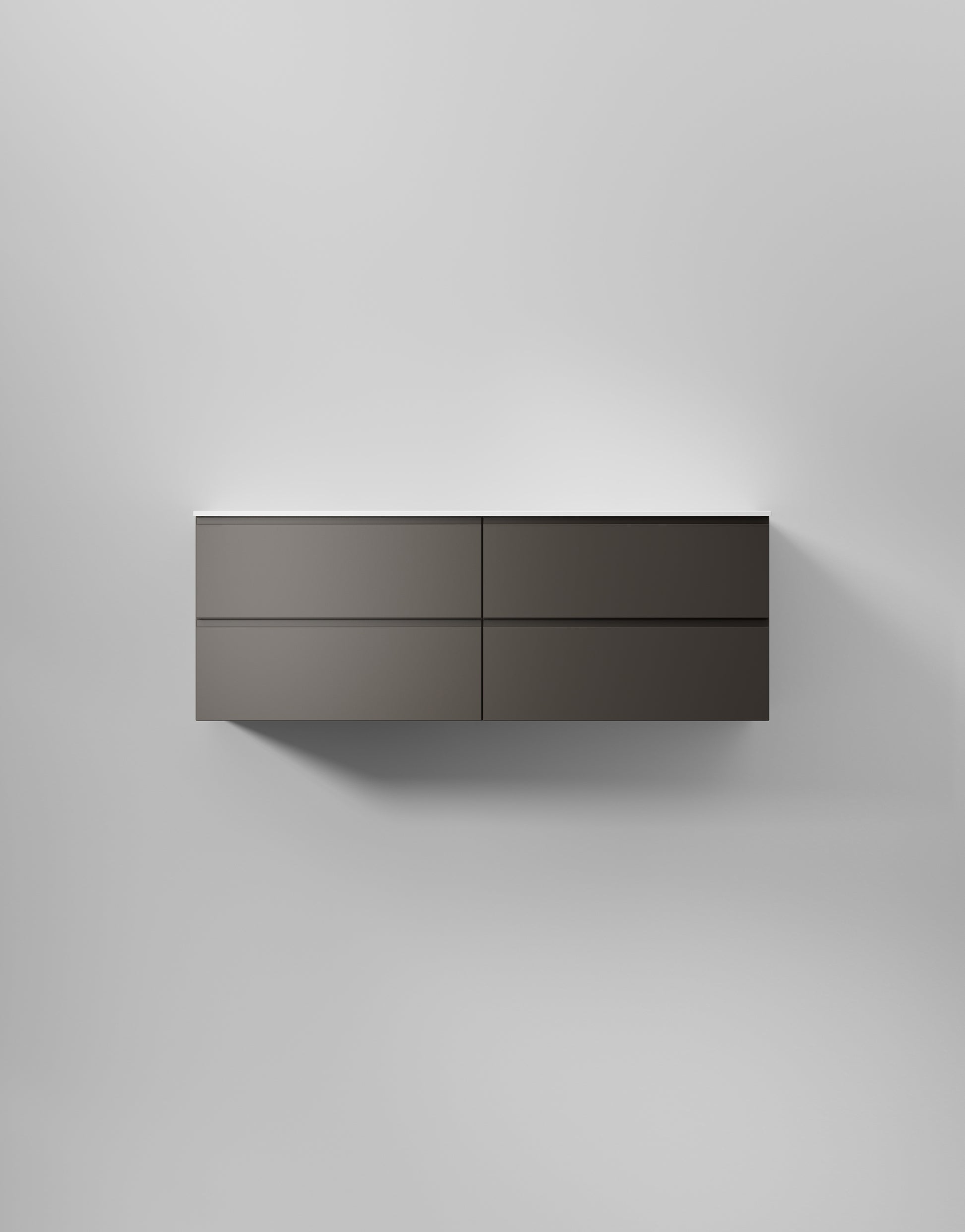 INR kommod core grip 140 d – Carbon Grey, 4 Lådor