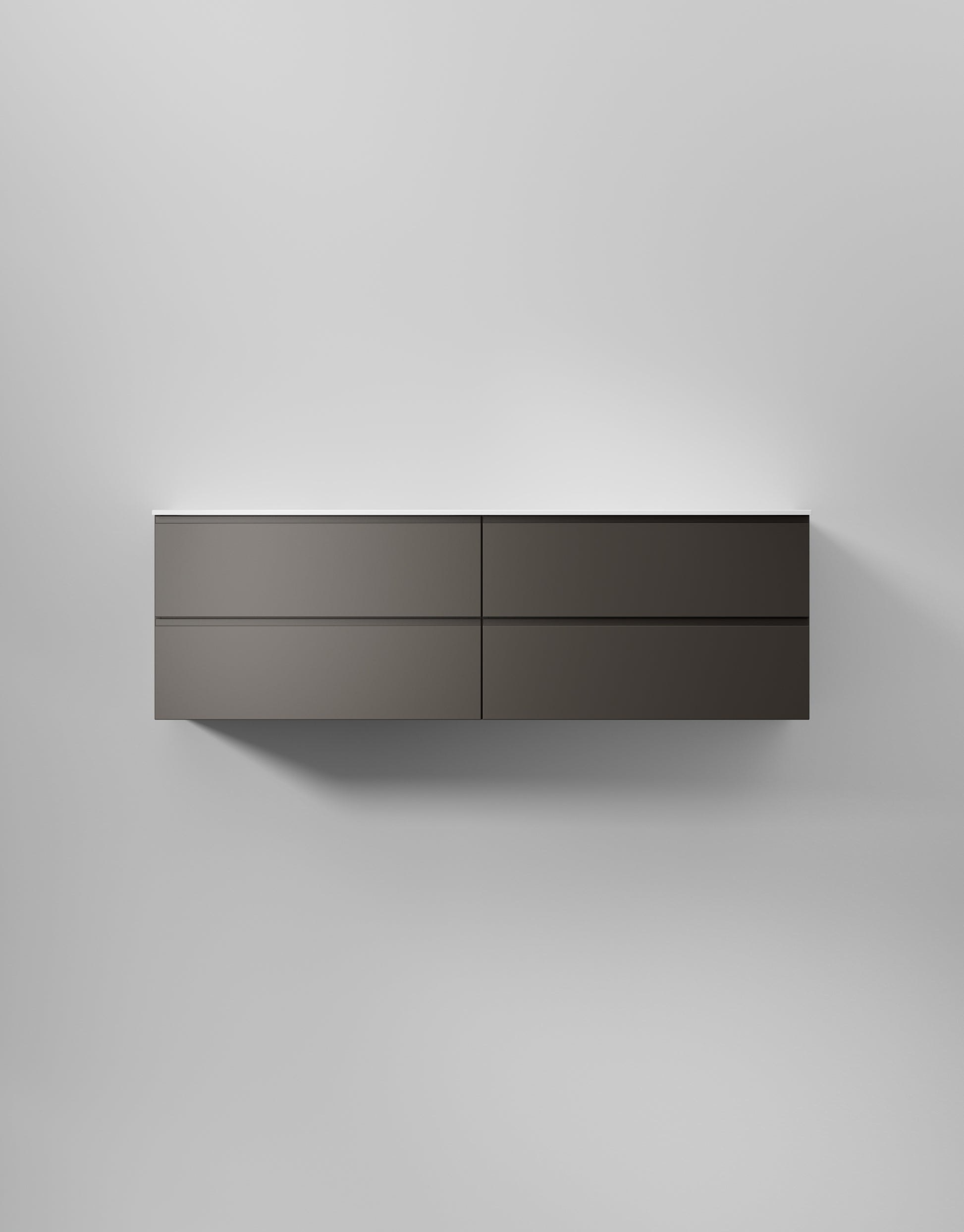 INR kommod core grip 160 d – Carbon Grey, 4 Lådor