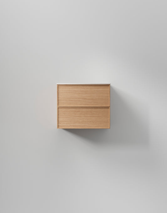 INR kommod core sense 60 – Natural Oak, 2 Lådor
