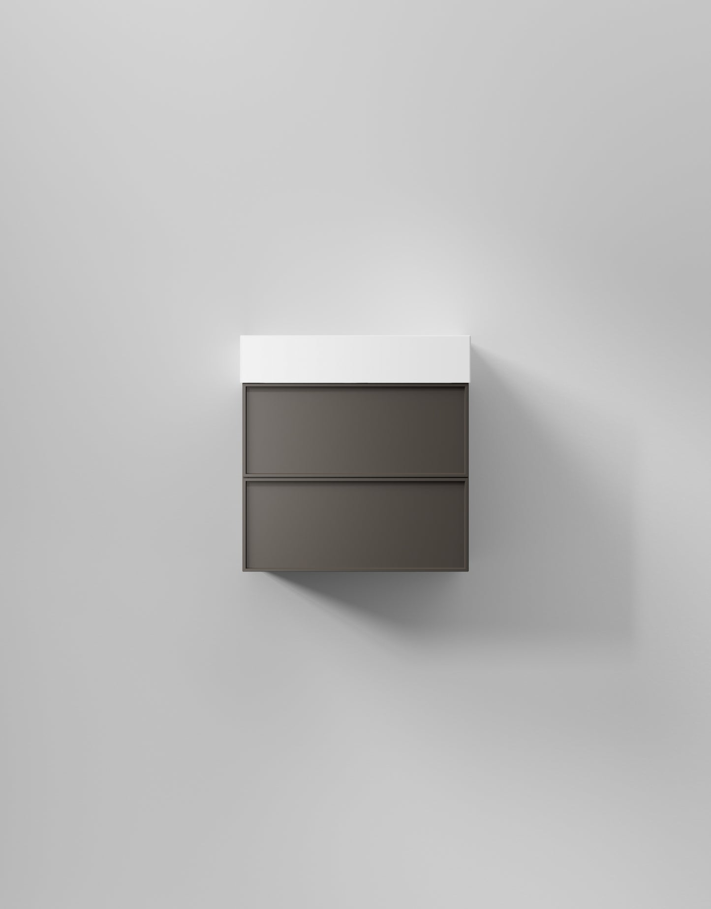 INR kommod core sense 60 – Carbon Grey, 2 Lådor