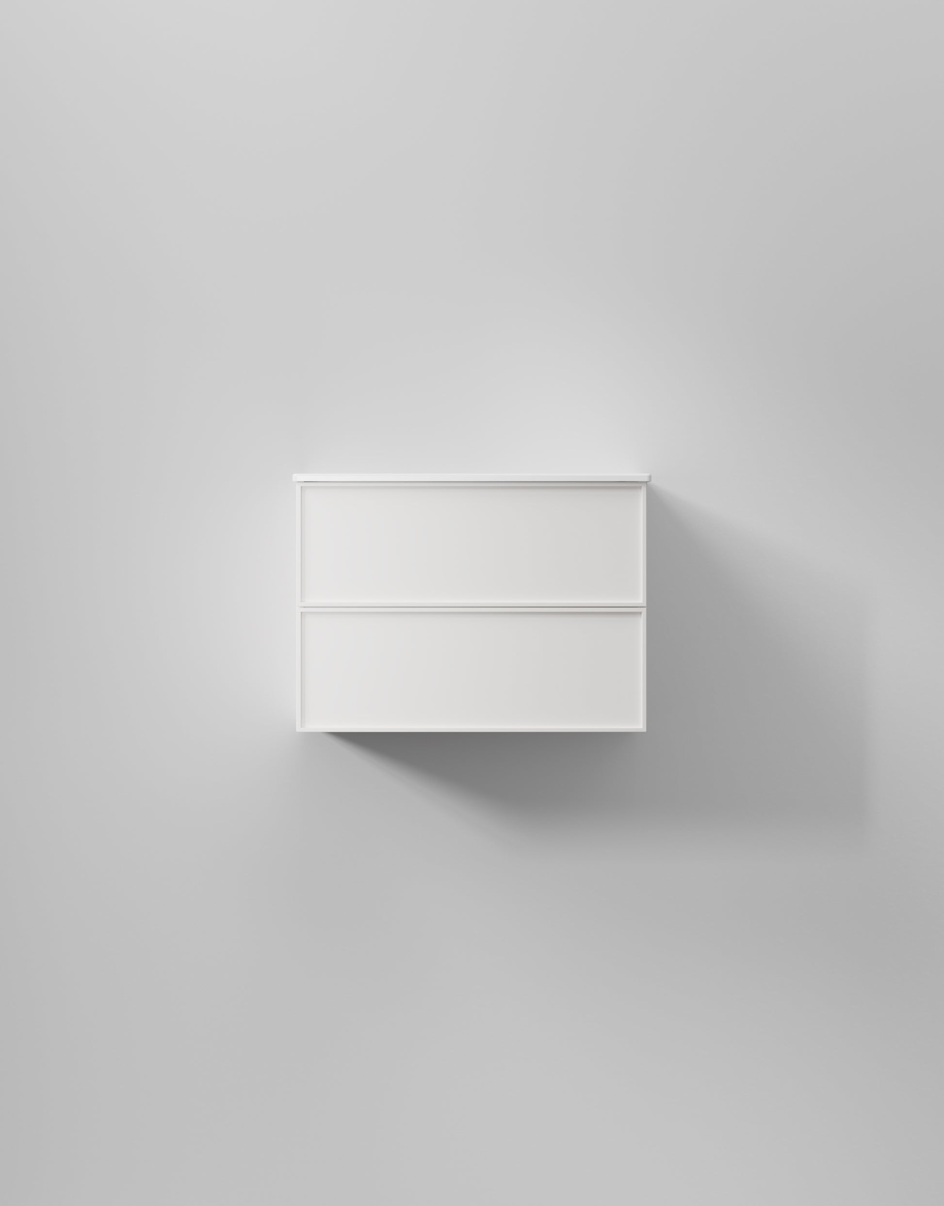 INR kommod core sense 70 – Pure White, 2 Lådor
