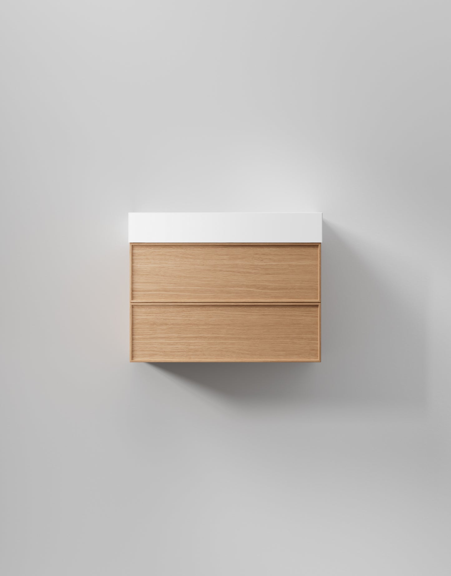 INR kommod core sense 80 – Natural Oak, 2 Lådor