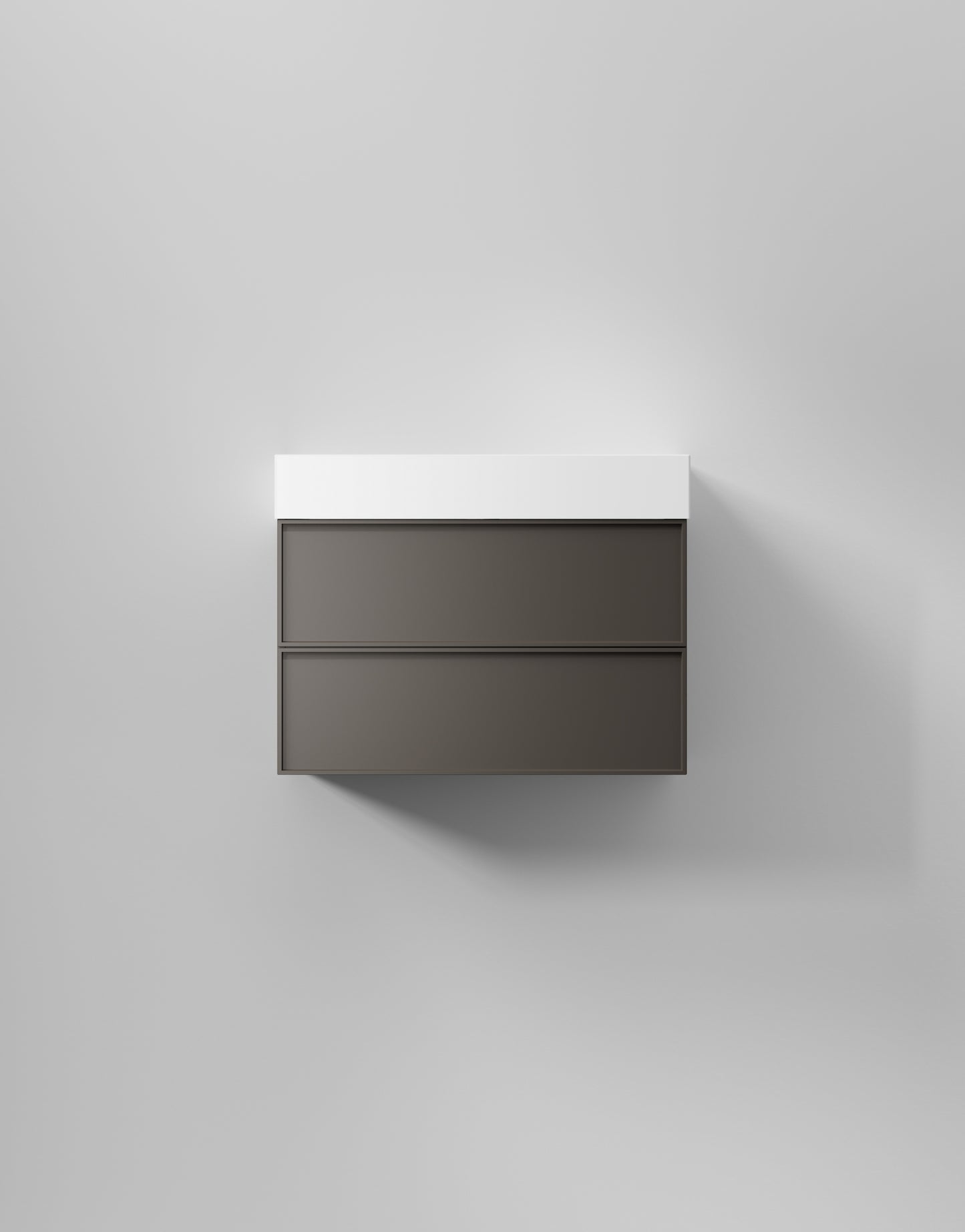 INR kommod core sense 80 – Carbon Grey, 2 Lådor