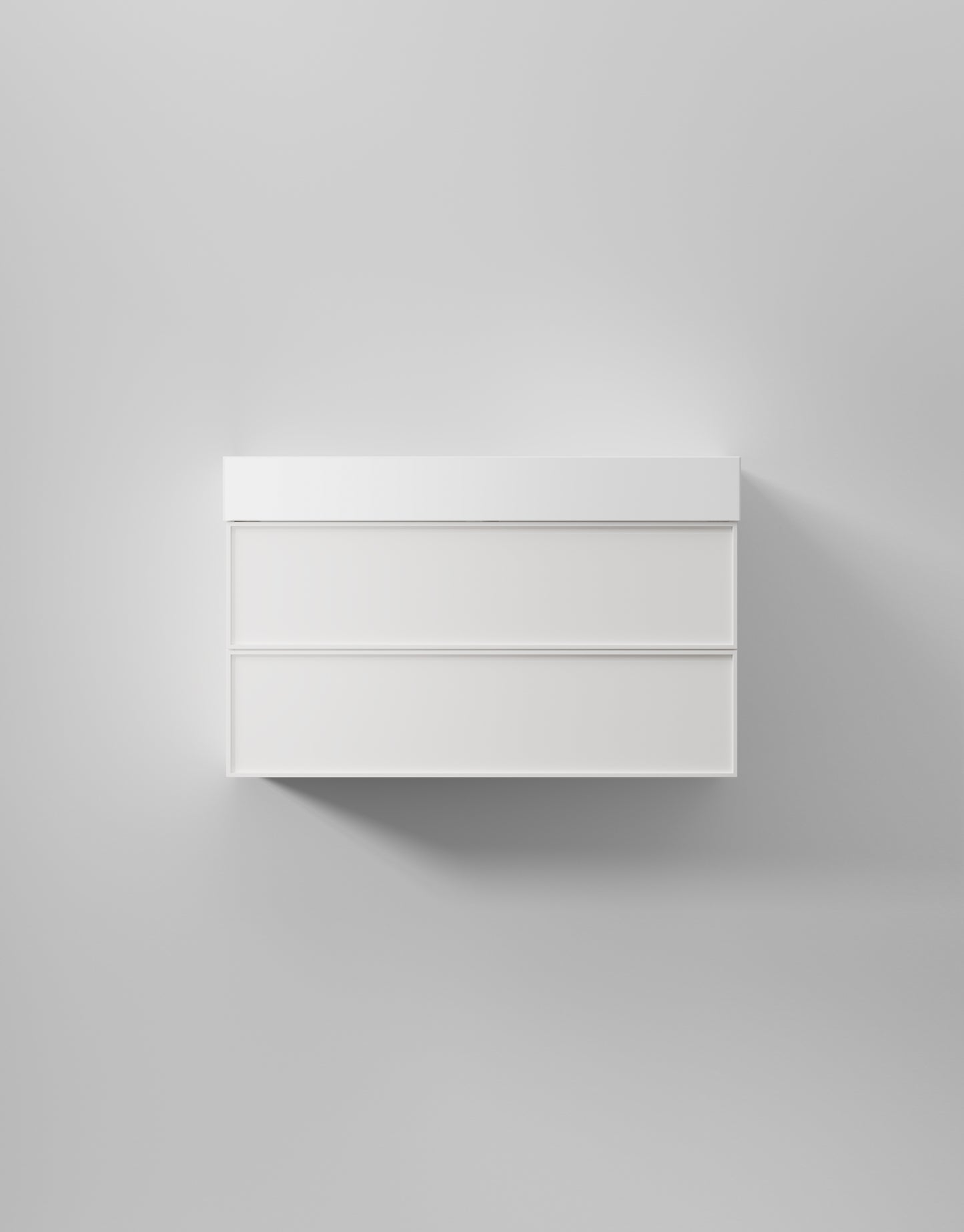 INR kommod core sense 100 – Pure White, 2 Lådor
