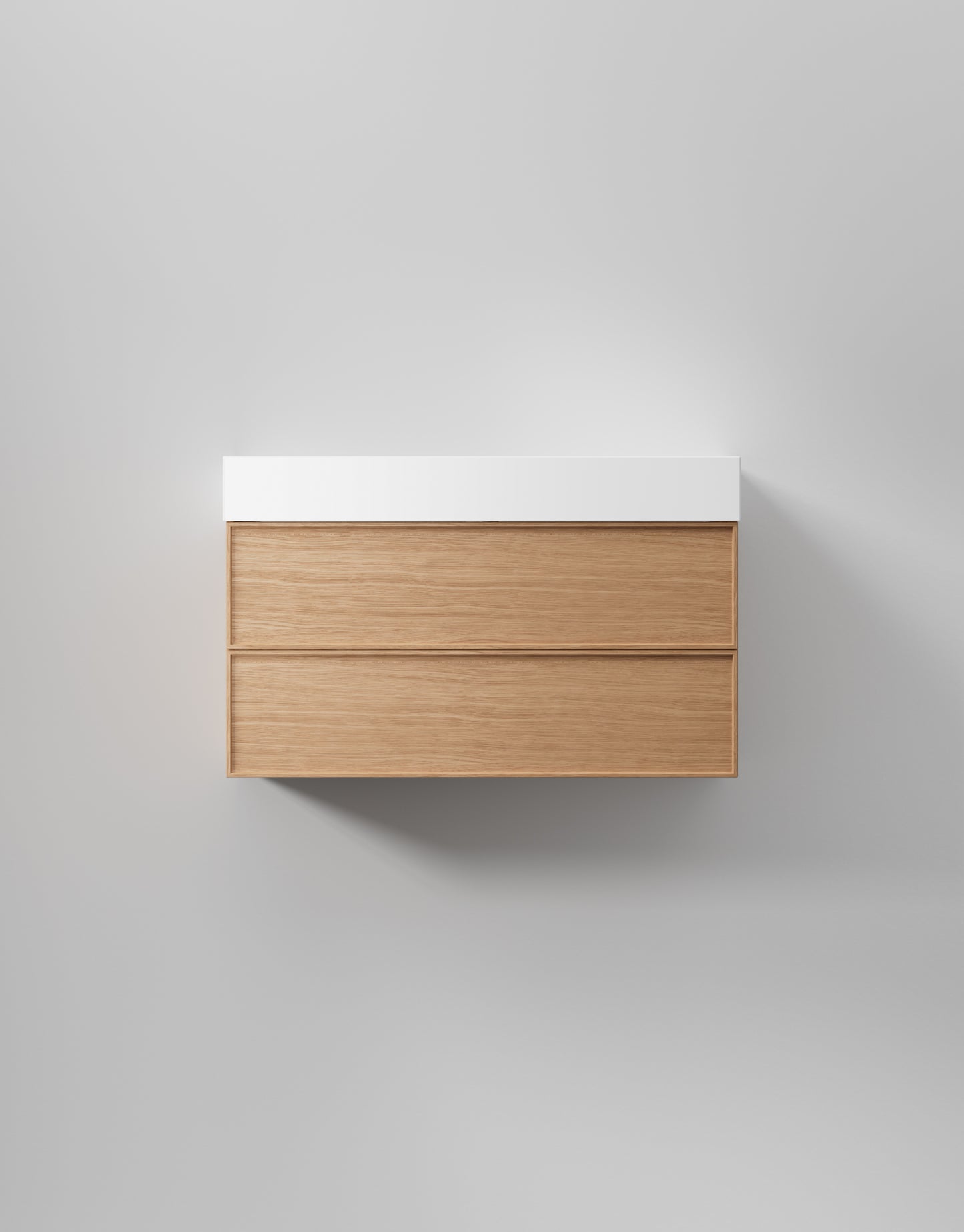 INR kommod core sense 100 – Natural Oak, 2 Lådor