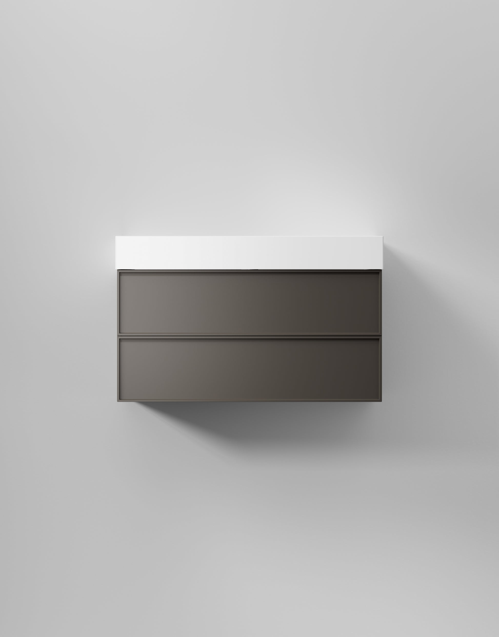 INR kommod core sense 100 – Carbon Grey, 2 Lådor