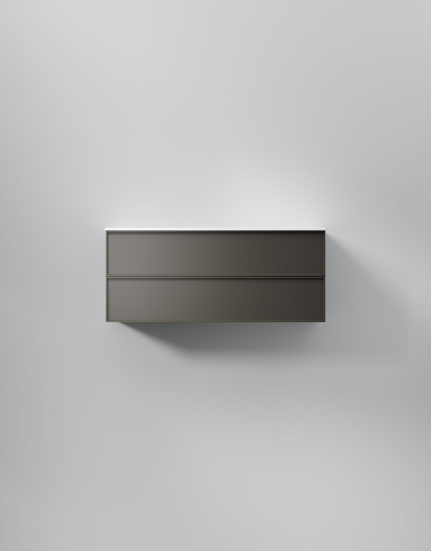 INR kommod core sense 120 – Carbon Grey, 2 Lådor