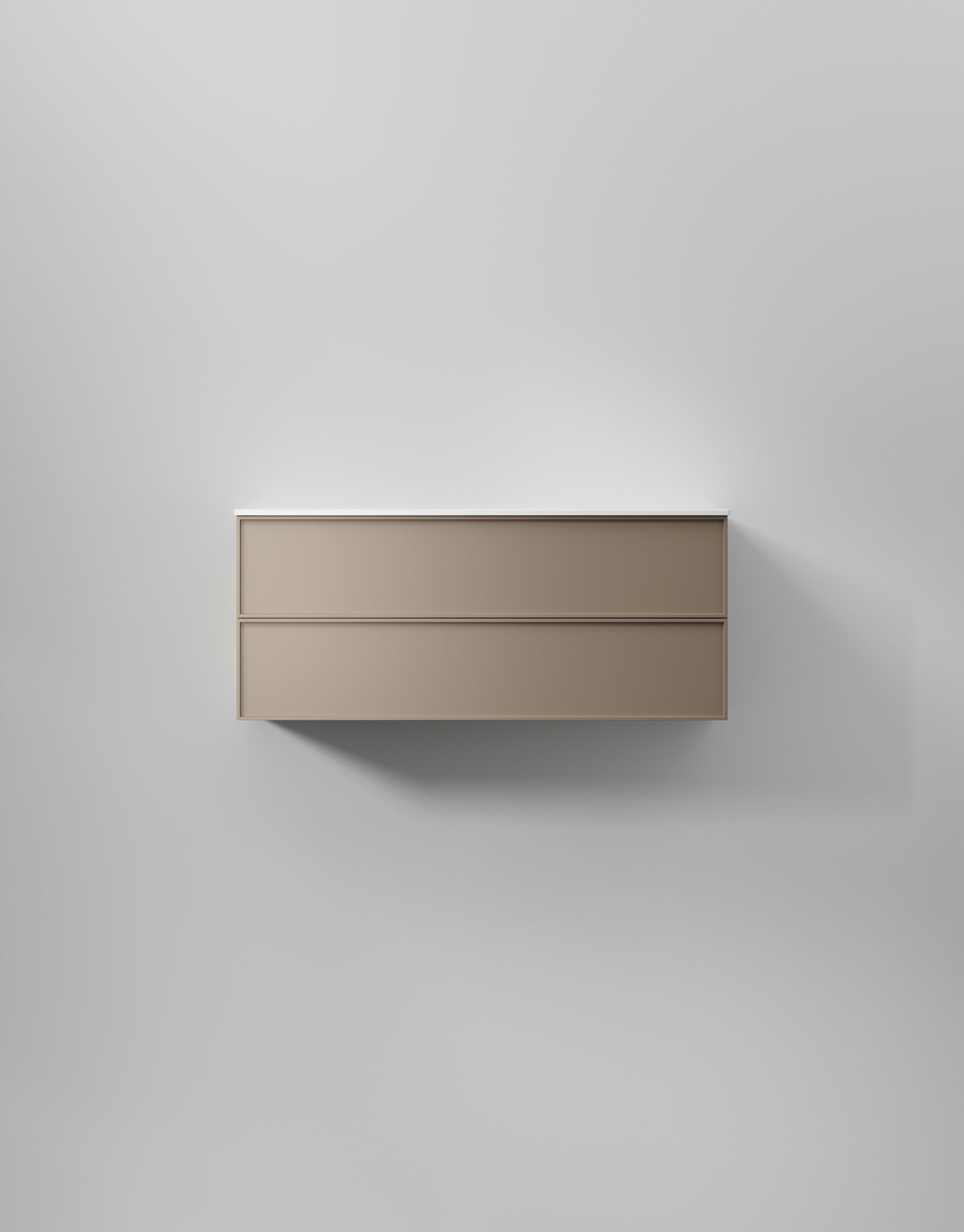 INR kommod core sense 120 – Warm Clay, 2 Lådor