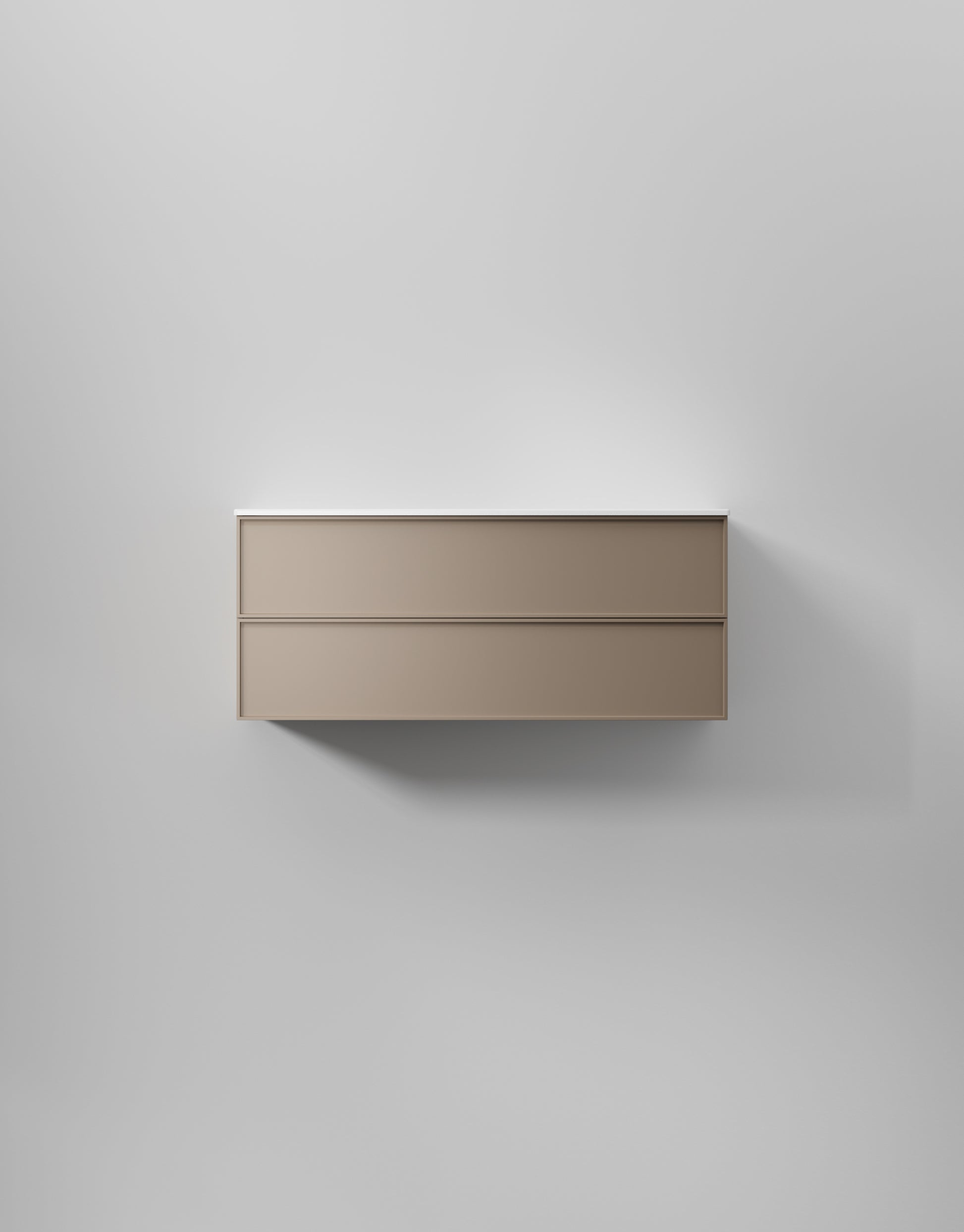 INR kommod core sense 120 – Warm Clay, 2 Lådor