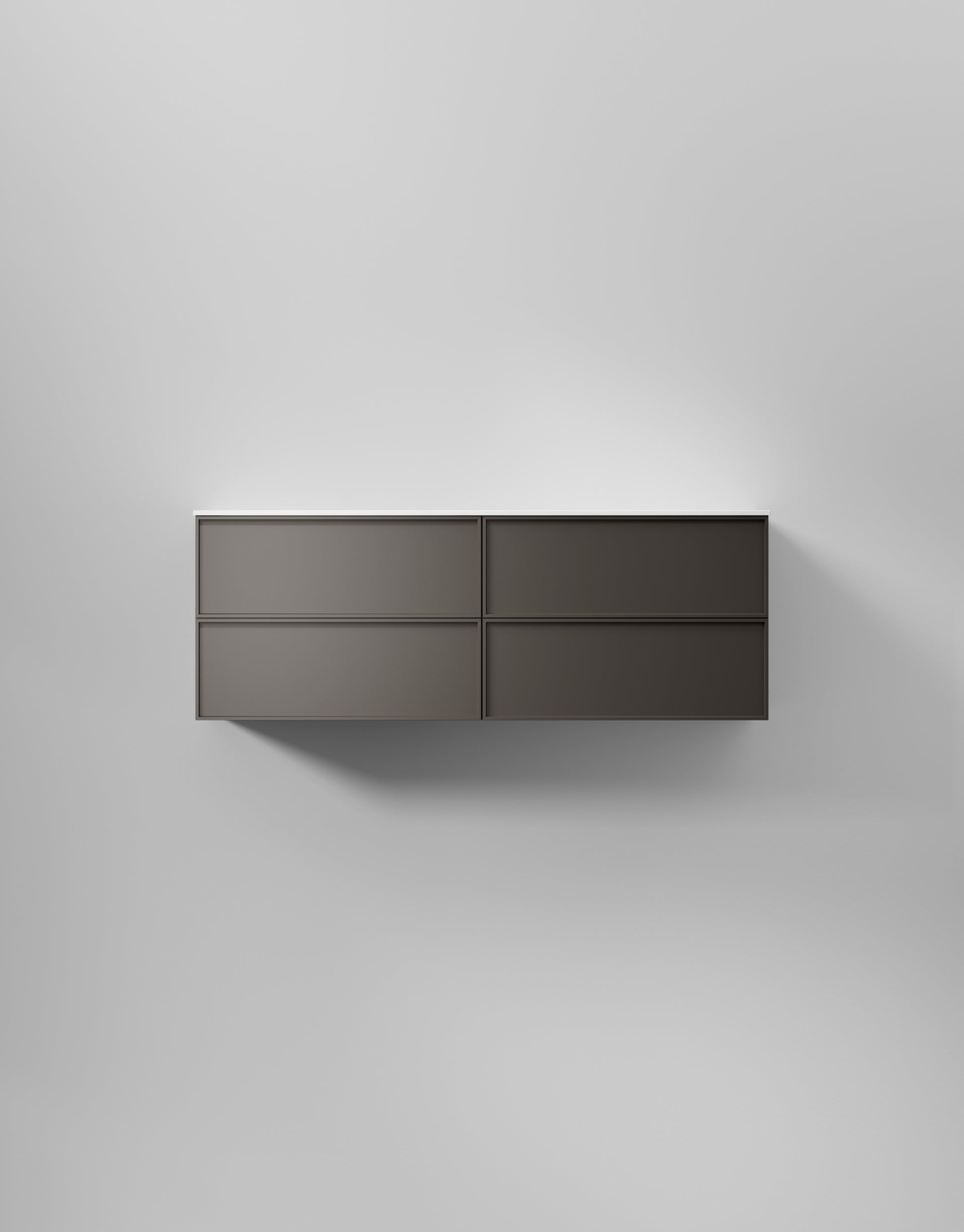 INR kommod core sense 140 d – Carbon Grey, 4 Lådor