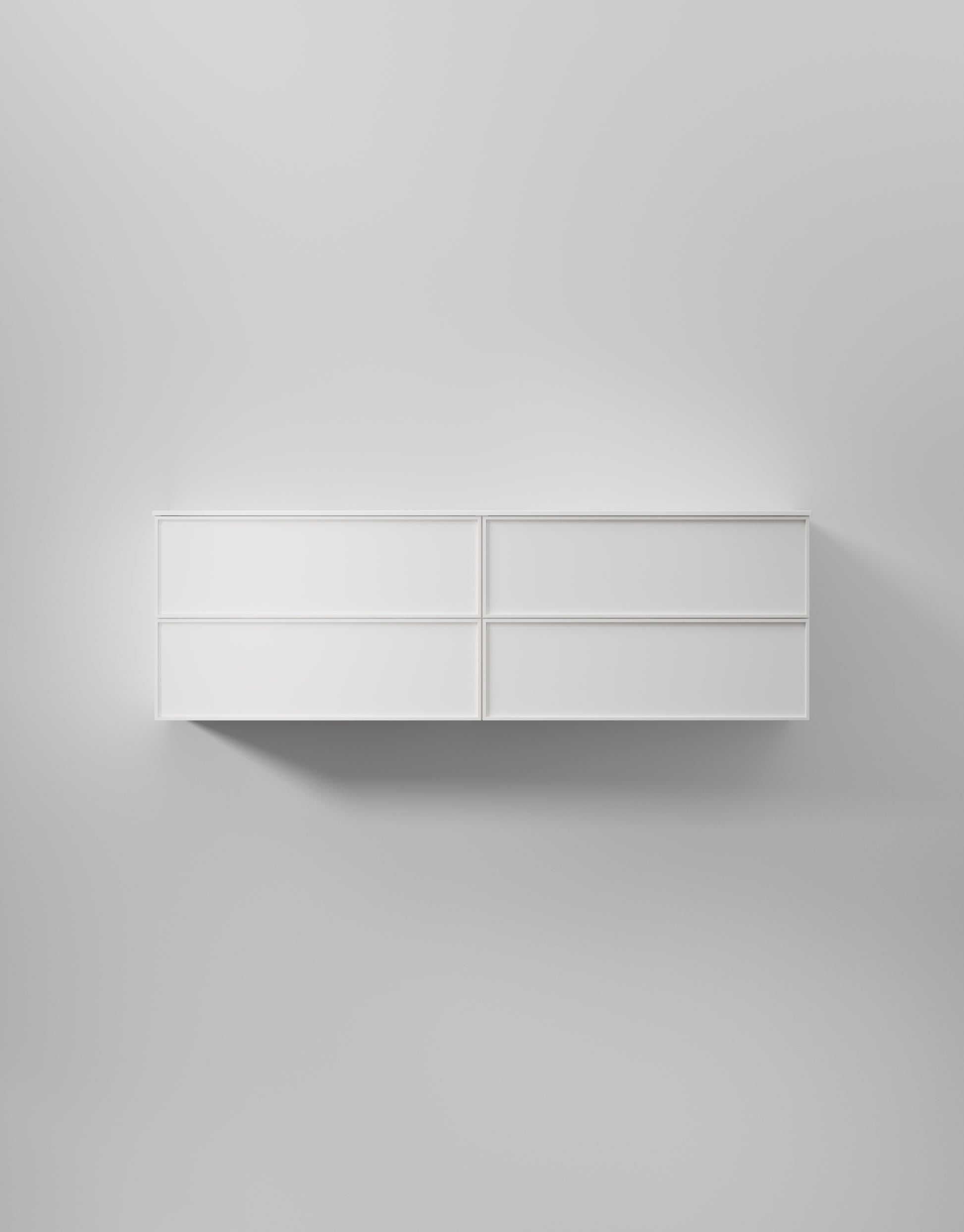 INR kommod core sense 160 d – Pure White, 4 Lådor