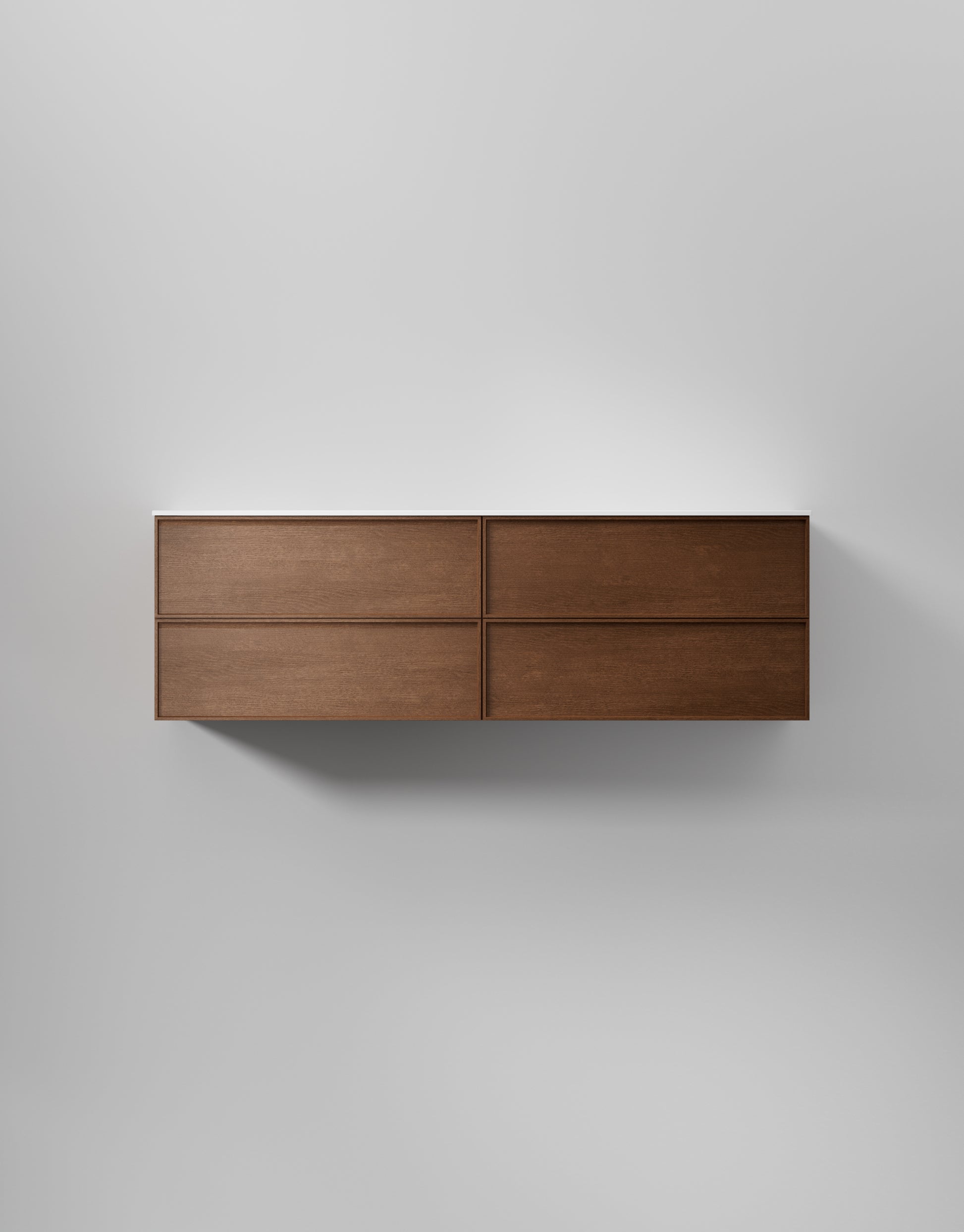 INR kommod core sense 160 d – Dark Oak, 4 Lådor