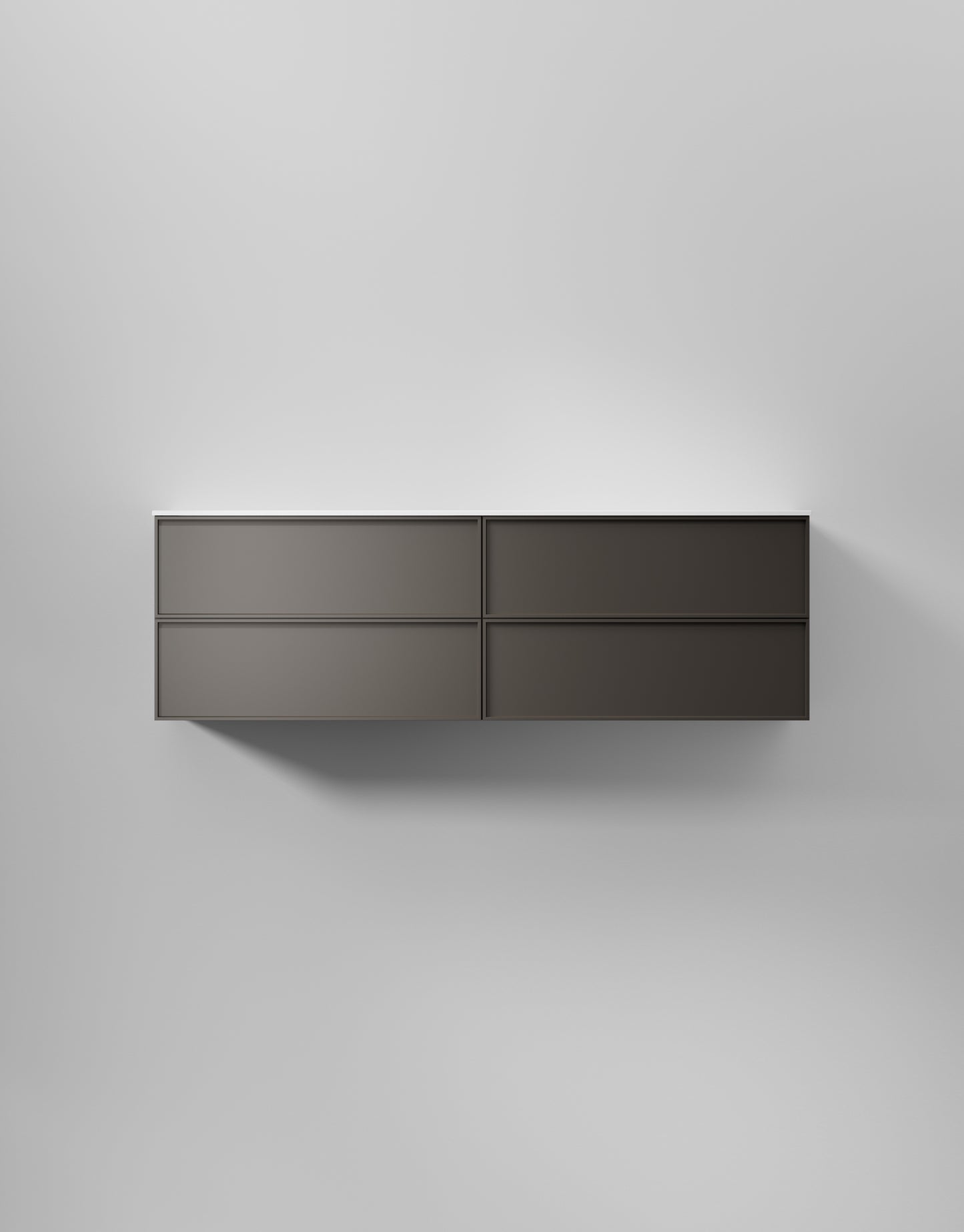 INR kommod core sense 160 d – Carbon Grey, 4 Lådor