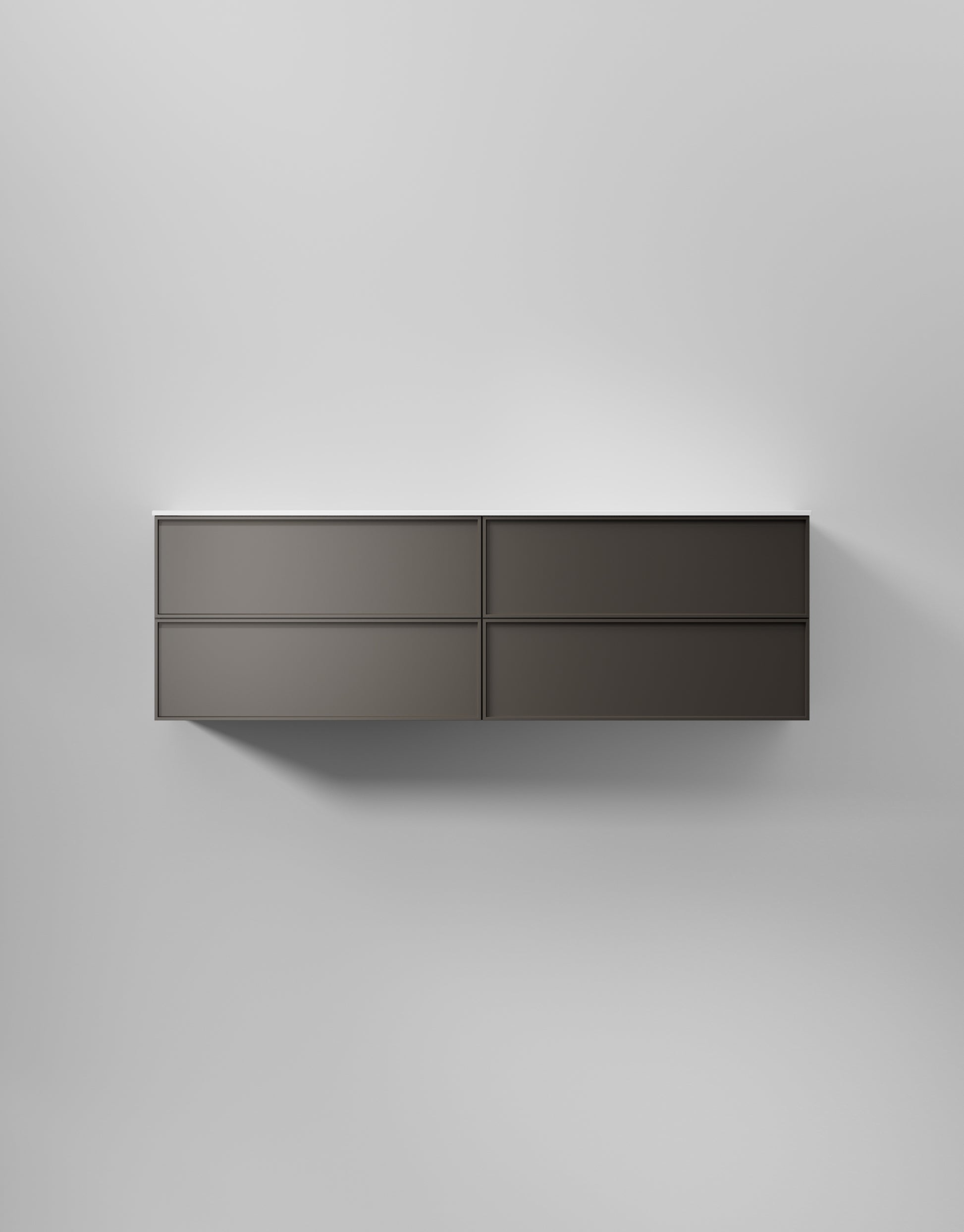 INR kommod core sense 160 d – Carbon Grey, 4 Lådor