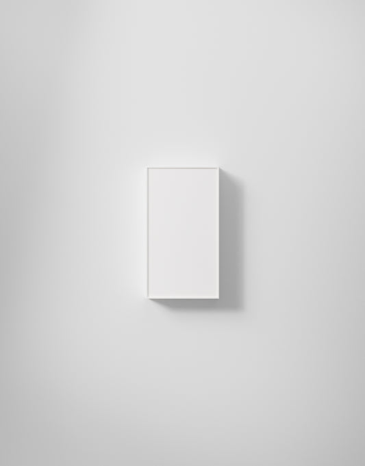 INR vaggskap sense 40 15 – Pure White, 2 Hy, Hö