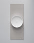 Bänkskiva Flow 120 i Raw Concrete med tvättställ Soak Matte White (Soak säljs separat). Bild: INR