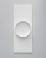 Bänkskiva Flow 120 i Soft White med tvättställ Soak Soft White (Soak säljs separat). Bild: INR