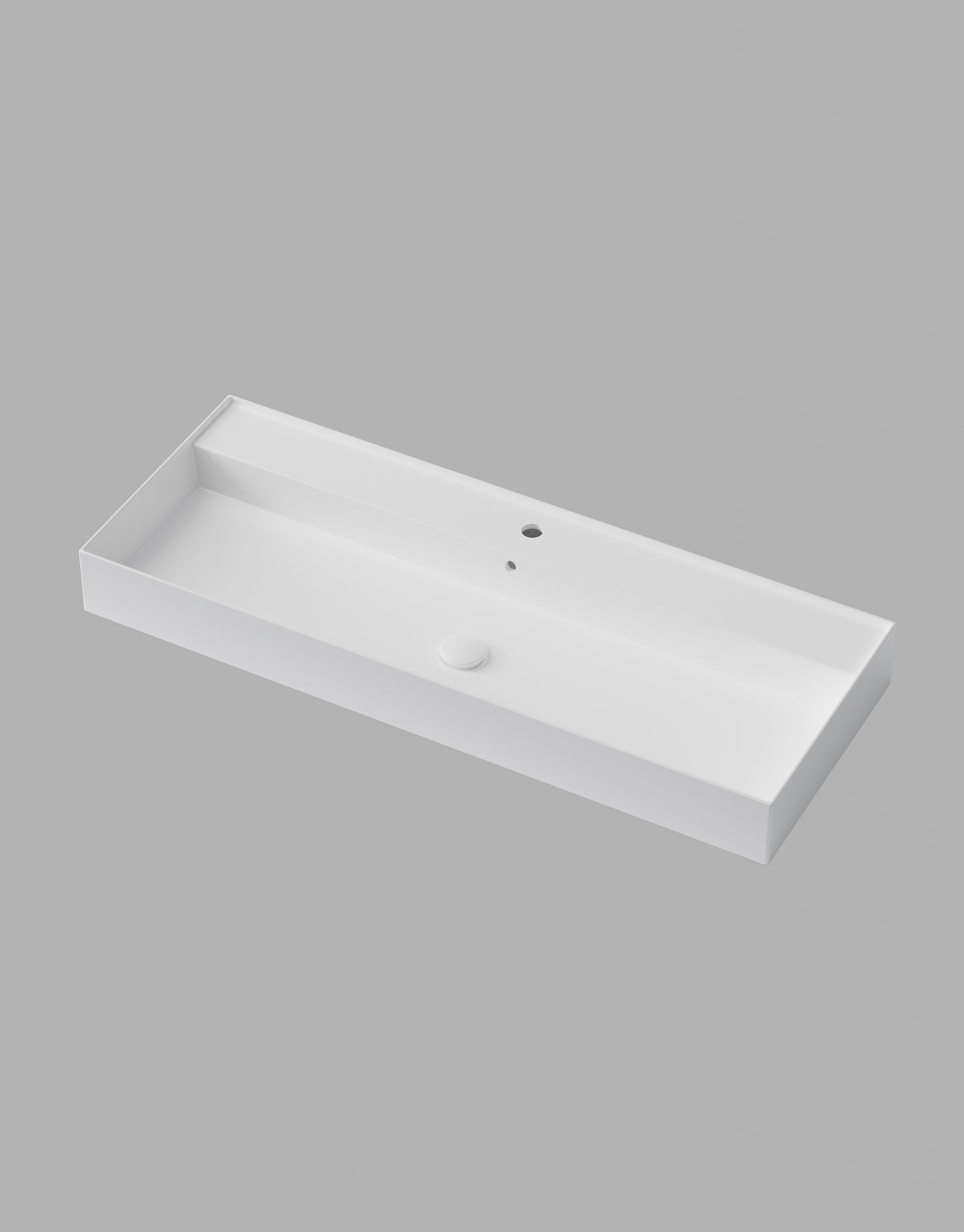 INR Tvättställ Sharp 120 i Glossy White porslin (art.nr 662120). Bild: INR