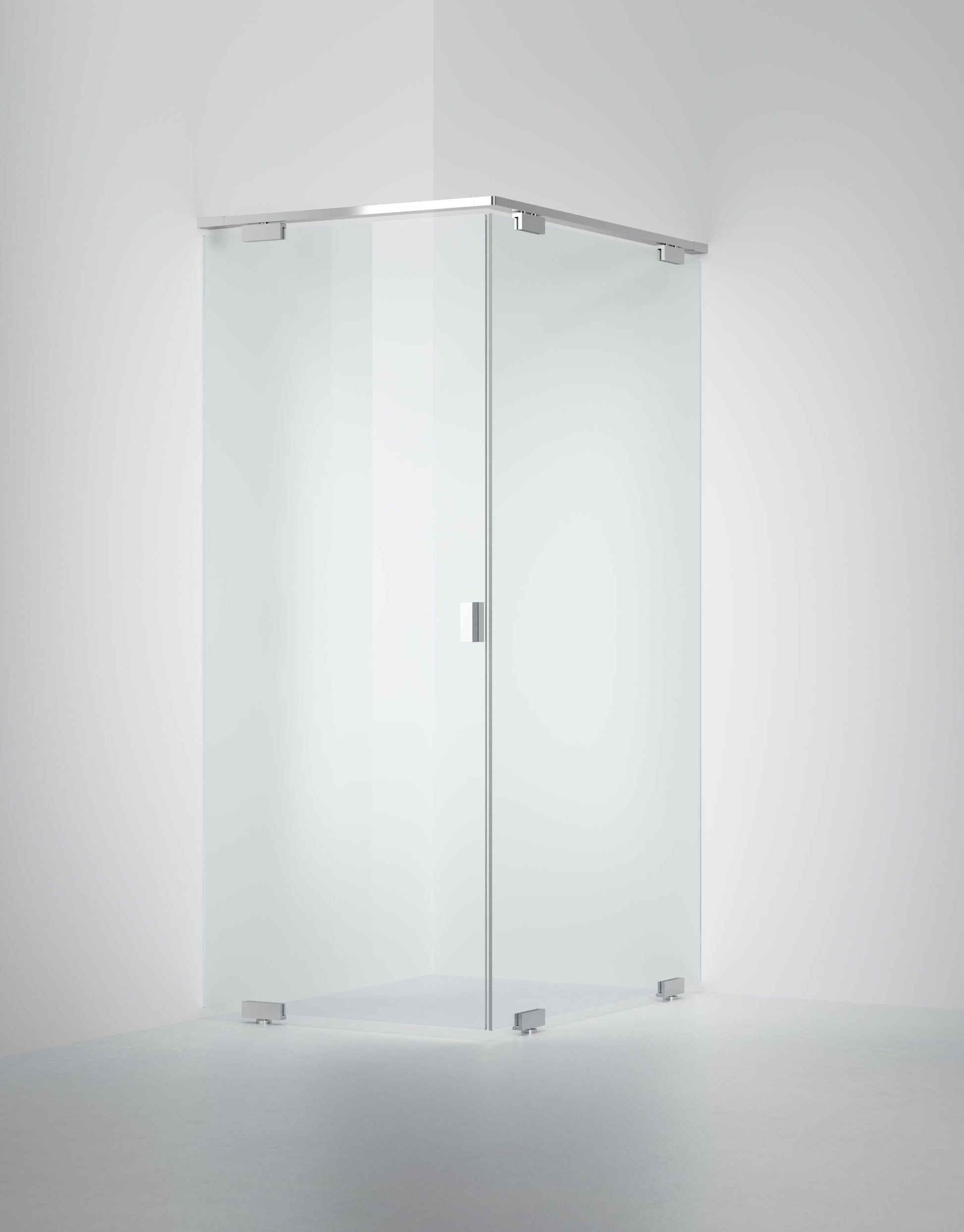 INR Duschvägg Epic 13 – Clear, Polished, Vänster (art.nr 713102300). Bild: INR