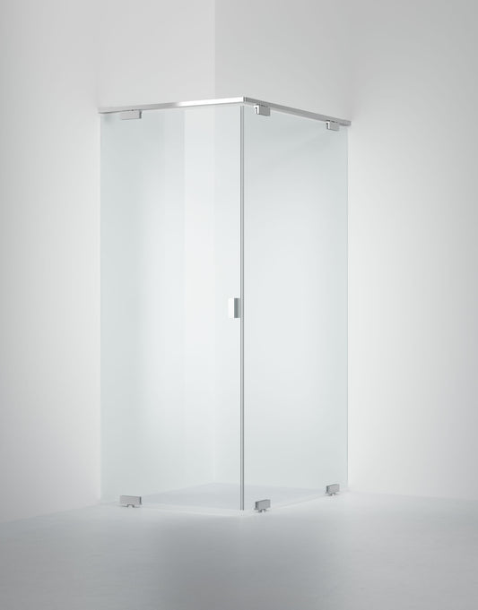 INR Duschvägg Epic 13 – Clear, Polished, Vänster (art.nr 713102300). Bild: INR