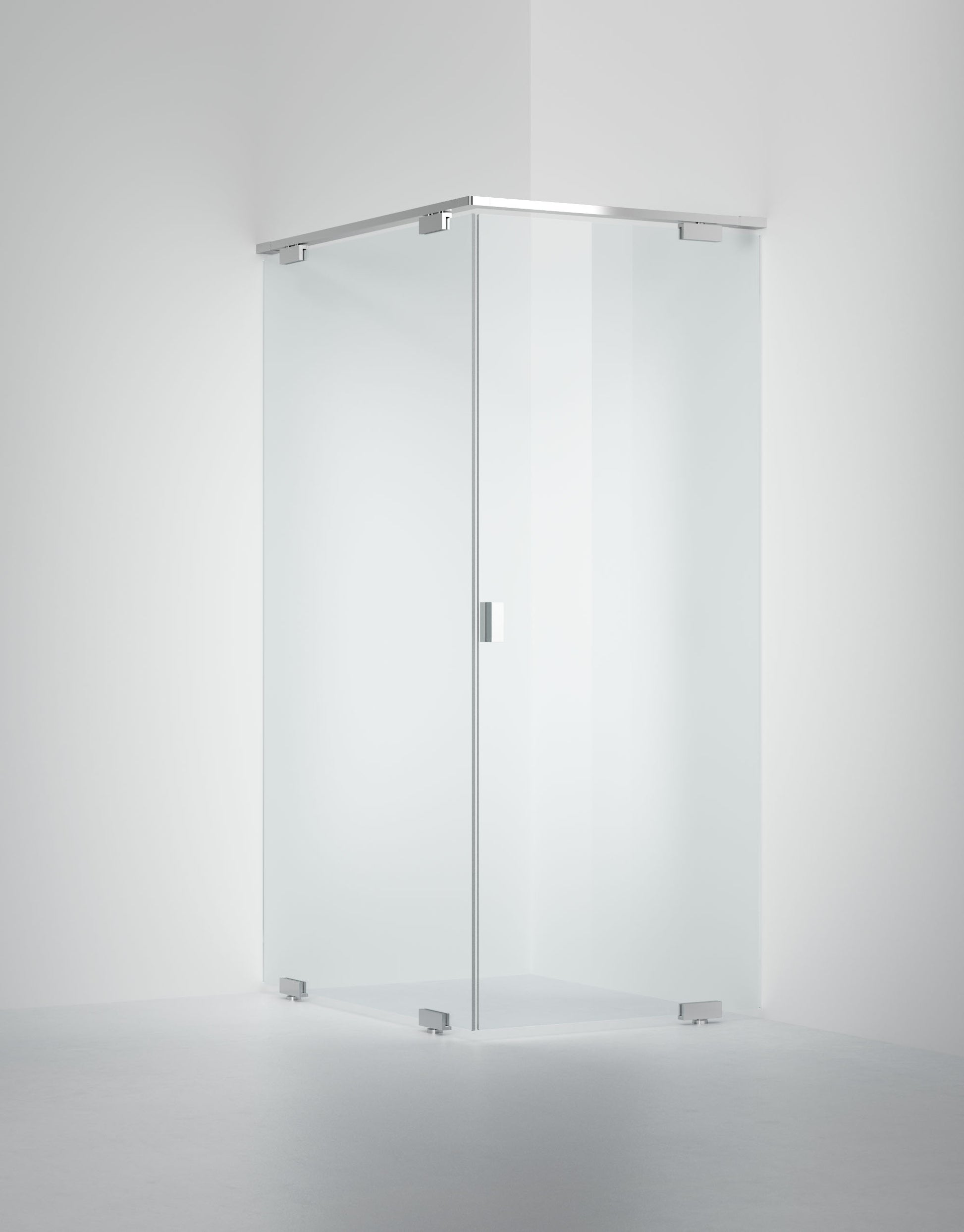 INR Duschvägg Epic 13 – Clear, Polished, Höger (art.nr 713202300). Bild: INR