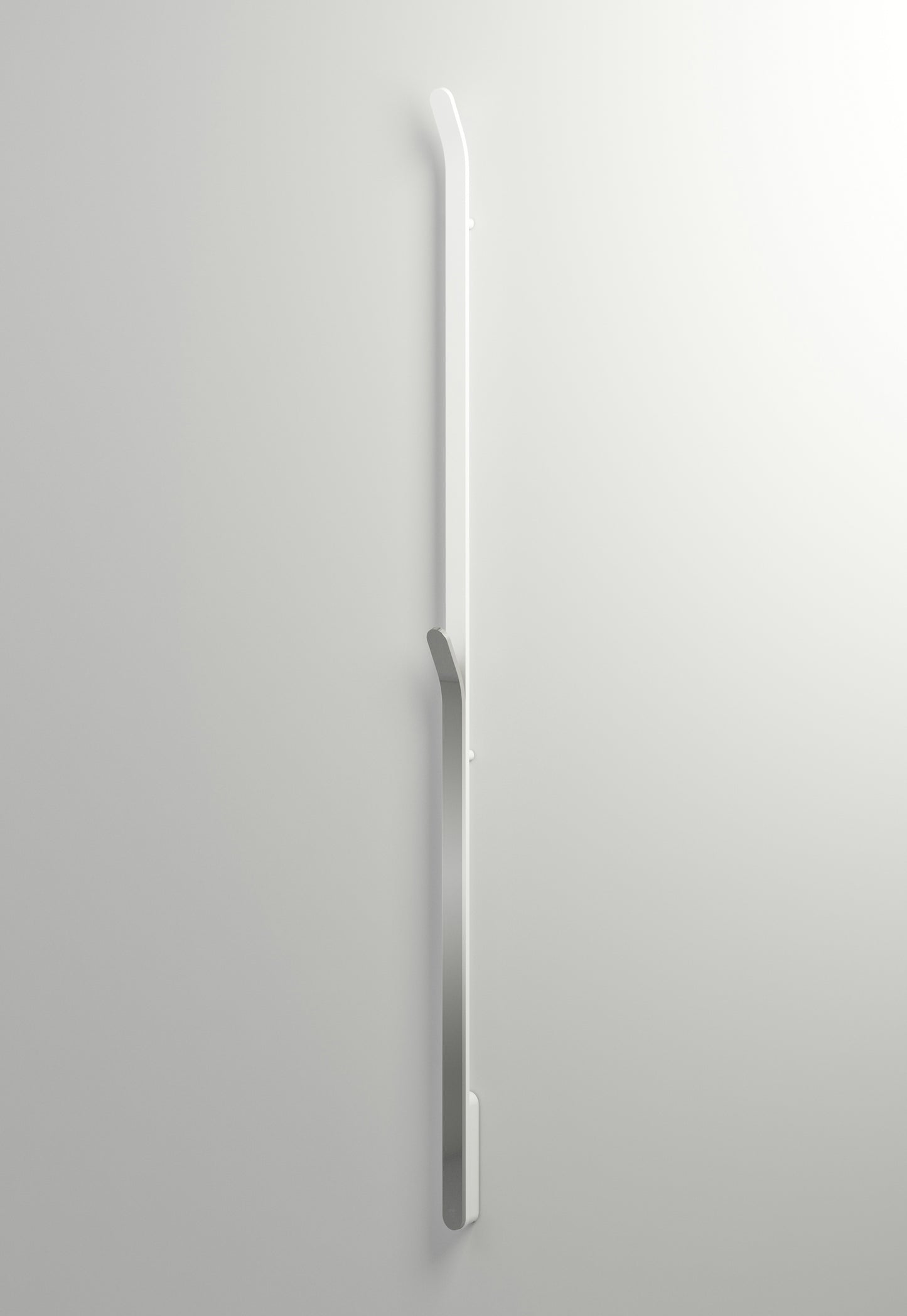 INR Handdukstork Bow i Matte White / Polished (art.nr 80000639). Bild: INR