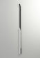 INR Handdukstork Bow i Brushed Black / Matte White (art.nr 80000640). Bild: INR