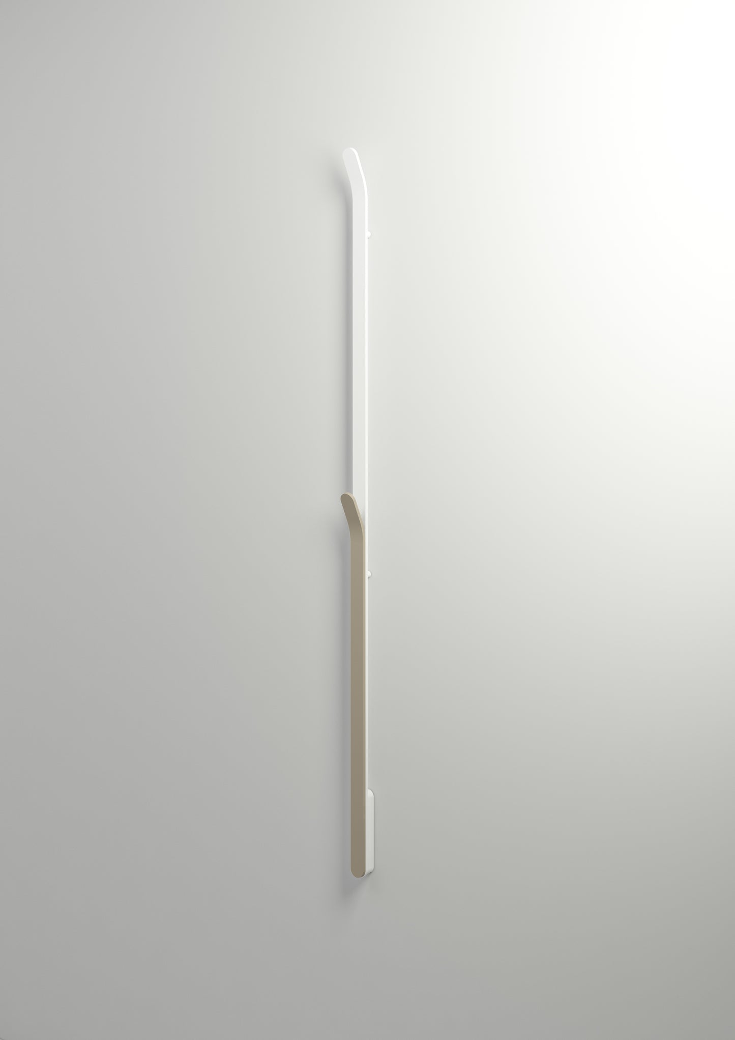 INR Handdukstork Bow i Matte White / NCS (art.nr 80000824). Bild: INR