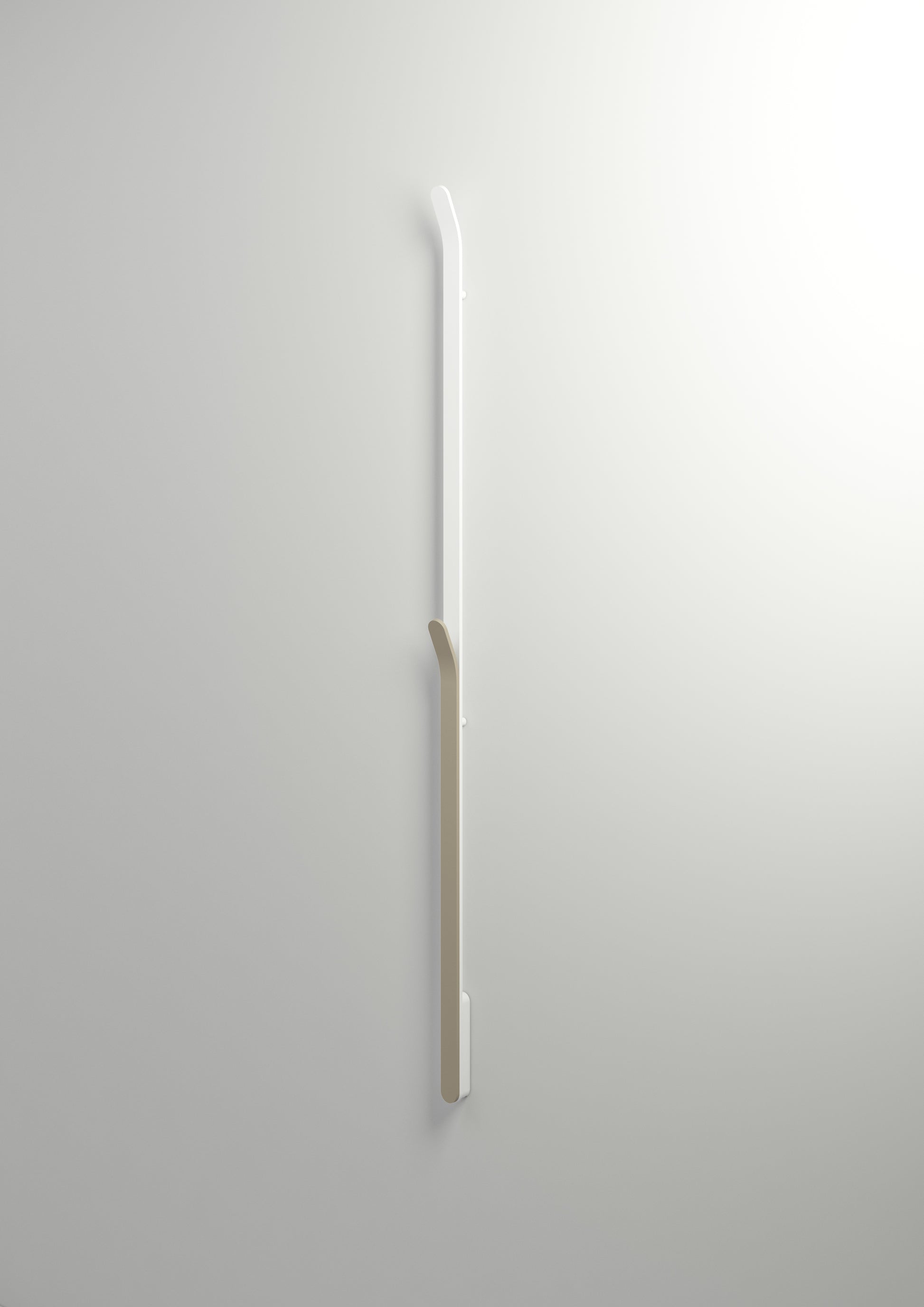INR Handdukstork Bow i Matte White / NCS (art.nr 80000824). Bild: INR