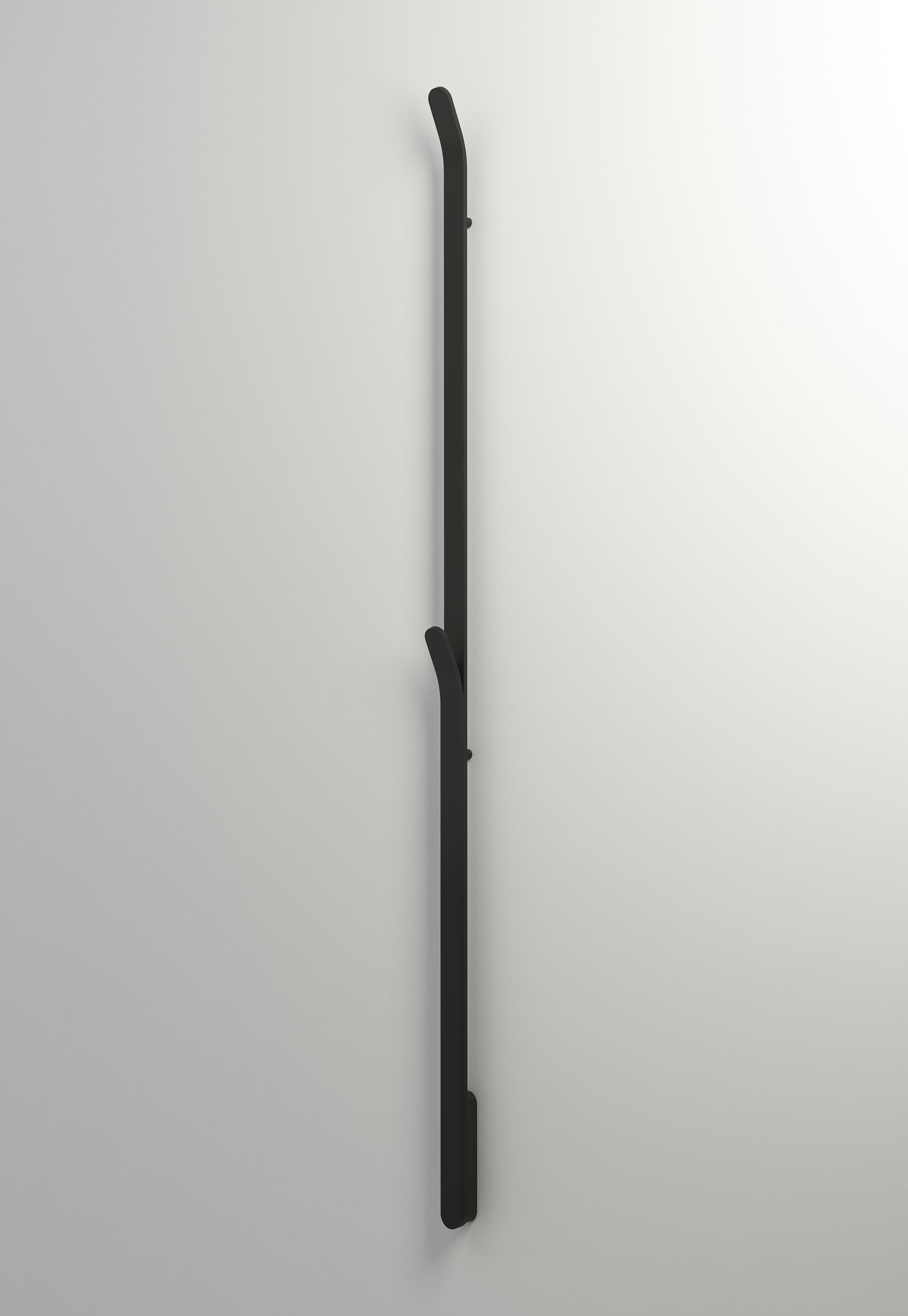 INR Handdukstork Bow i Brushed Black / Brushed Black (art.nr 80000851). Bild: INR