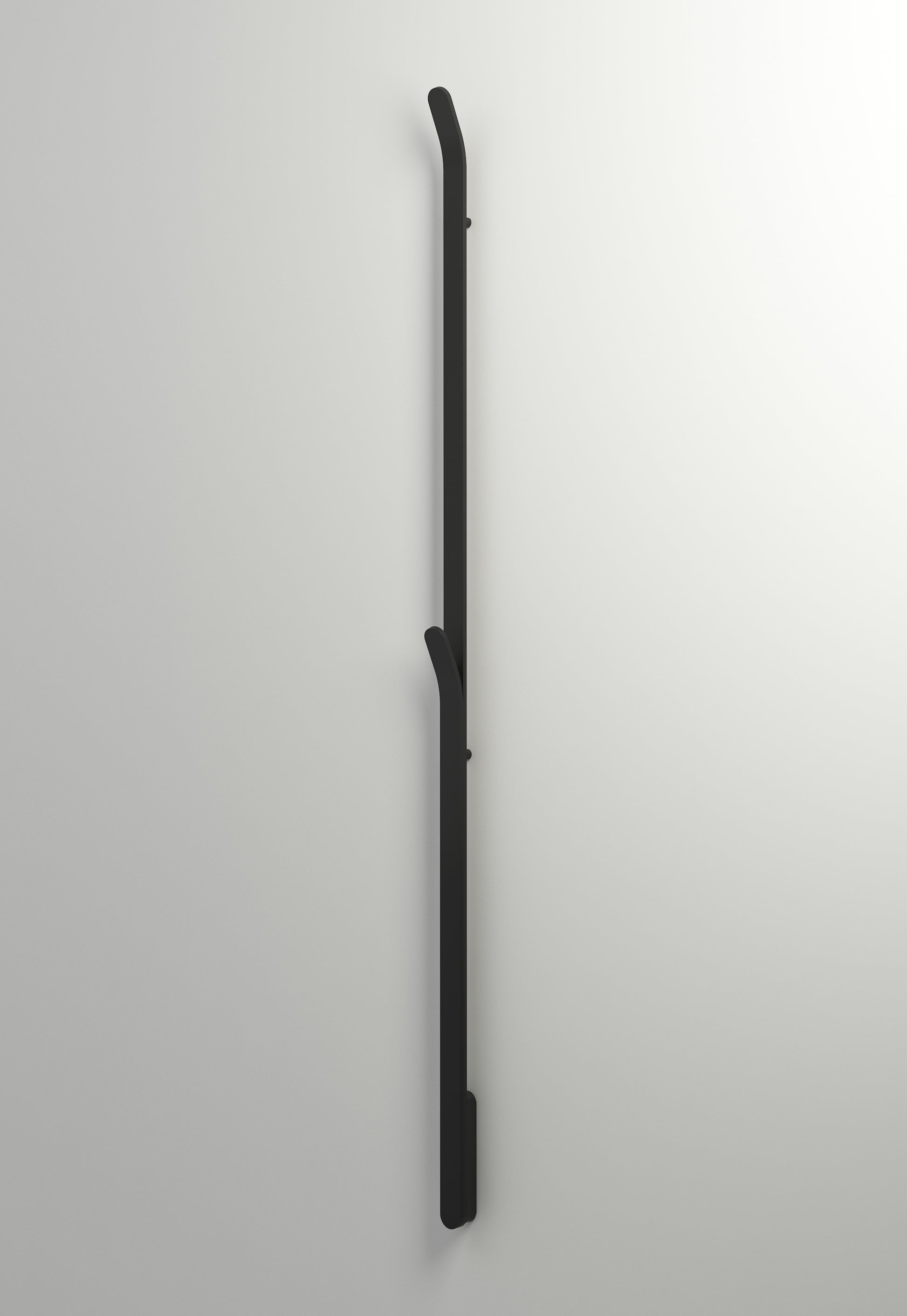 INR Handdukstork Bow i Brushed Black / Brushed Black (art.nr 80000851). Bild: INR