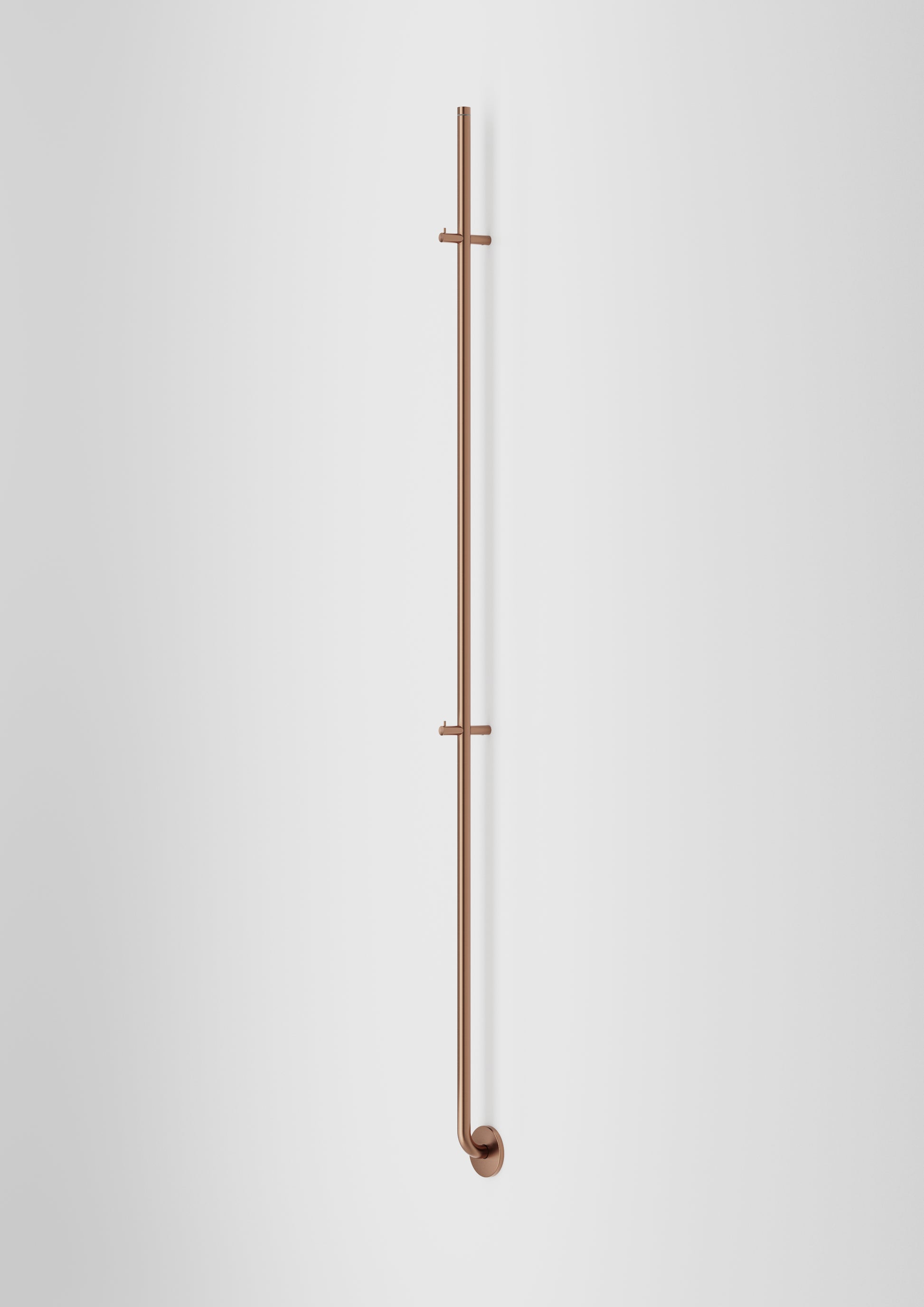 INR Handdukstork Line i Brushed Bronze (art.nr 80001504). Bild: INR