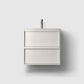 Haven H2/60 kommode med integreret vask i Solid Surface (Mat)