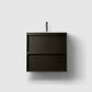 Haven H2/60 kommode med integreret vask i Solid Surface (Mat)