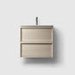 Haven H2/60 kommode med integreret vask i Solid Surface (Mat)
