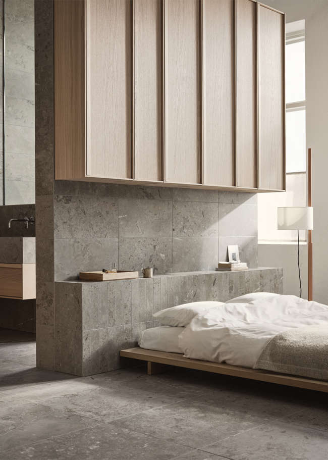 J Limestone Select Classic Honed Bricmate – granitkeramik från Bricmate