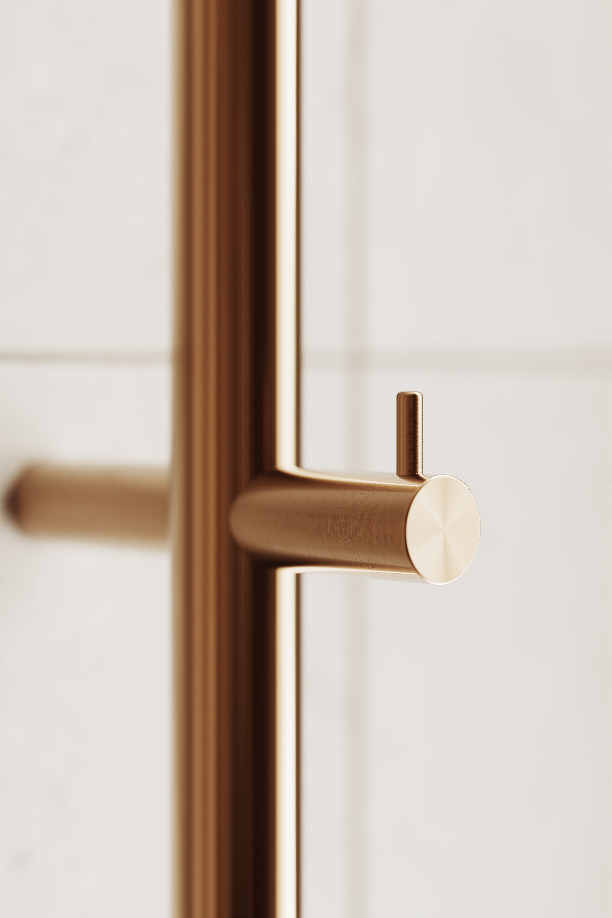 Inspiration: Handdukstork Line i Brushed Bronze. Bild: INR